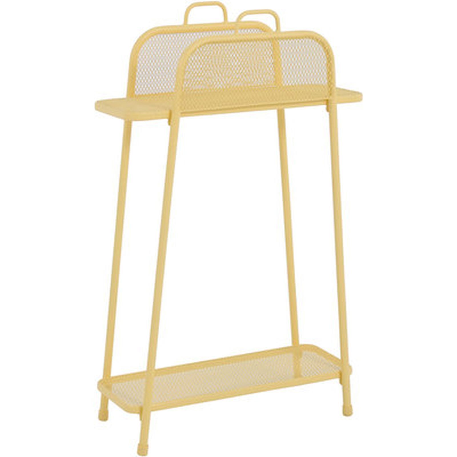 Balkonregal SHELFO - gelb - 105 cm hoch