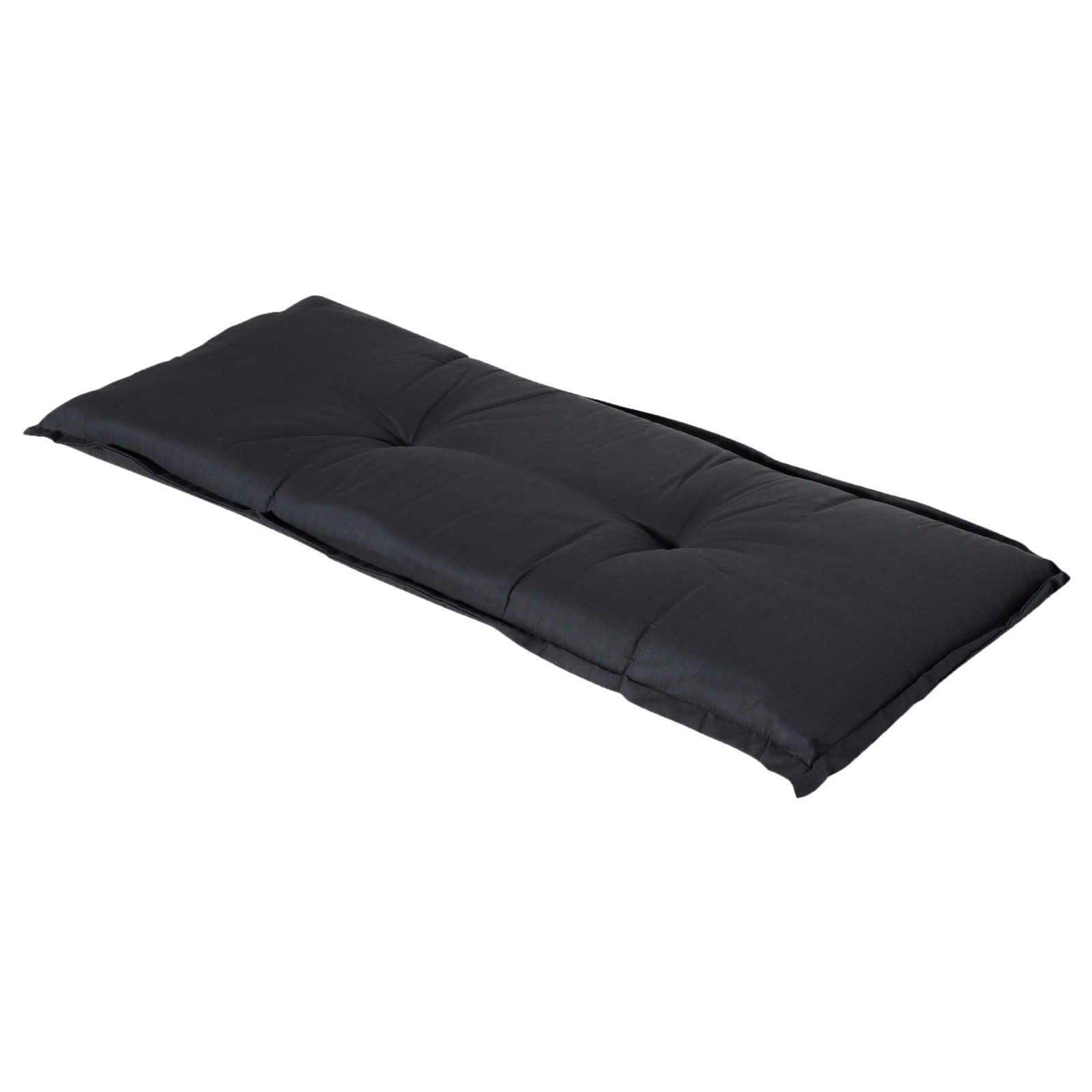 Bankauflage BASIC - schwarz - 48x120 cm