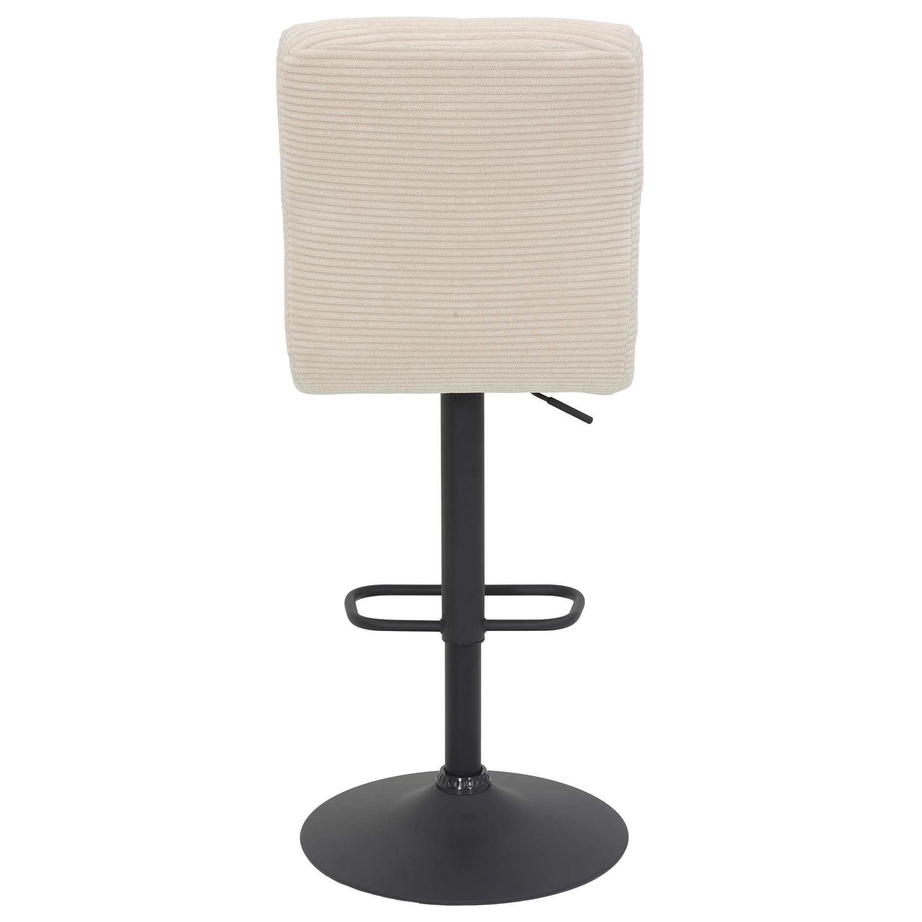 Barhocker - creme-schwarz - Breitcord