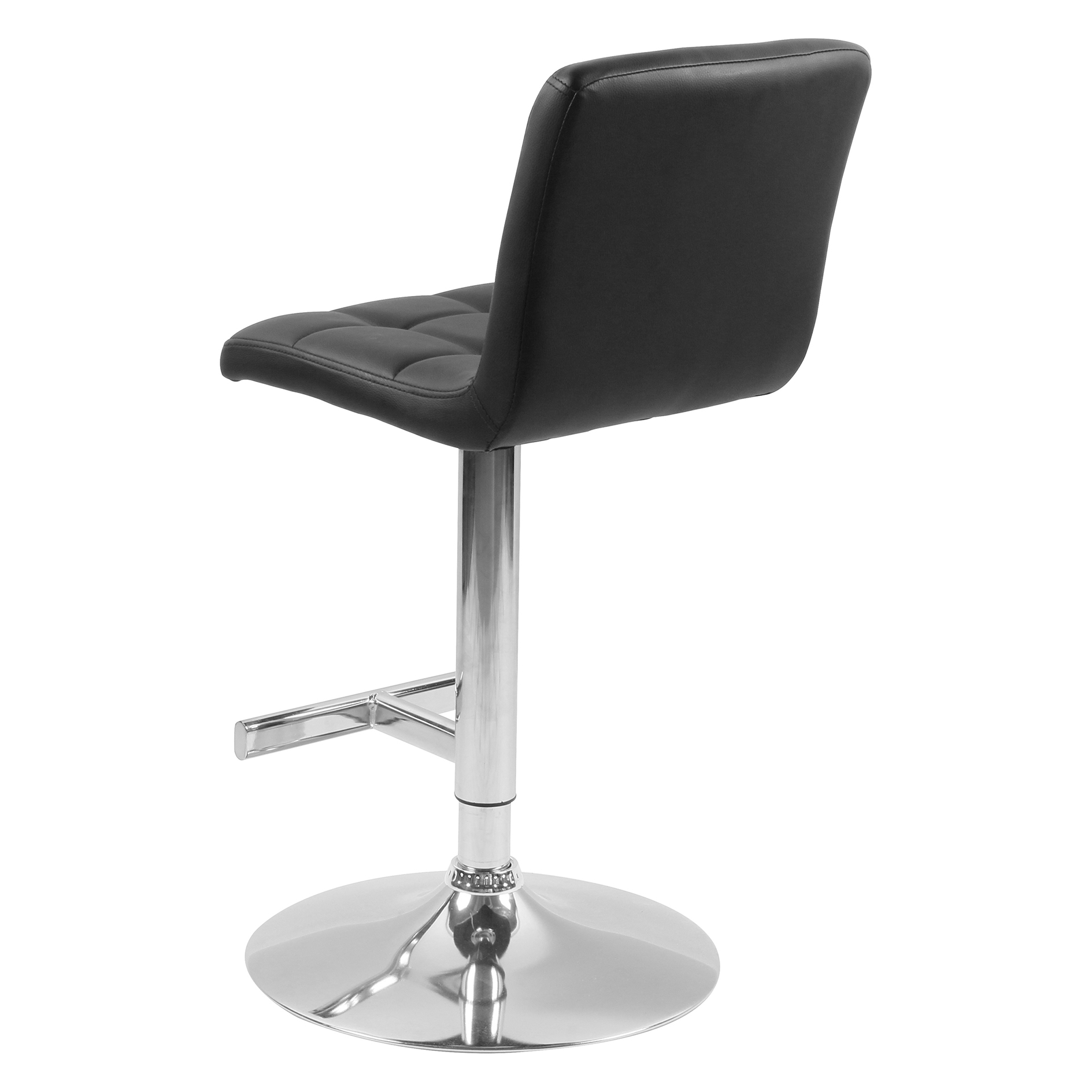 Barhocker - schwarz - höhenverstellbar