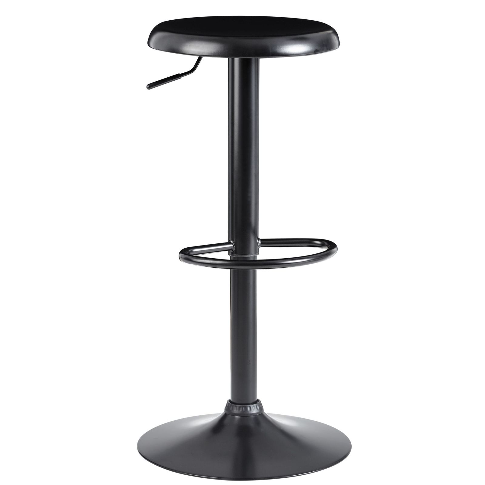 Barhocker - schwarz - Metall - 40 cm