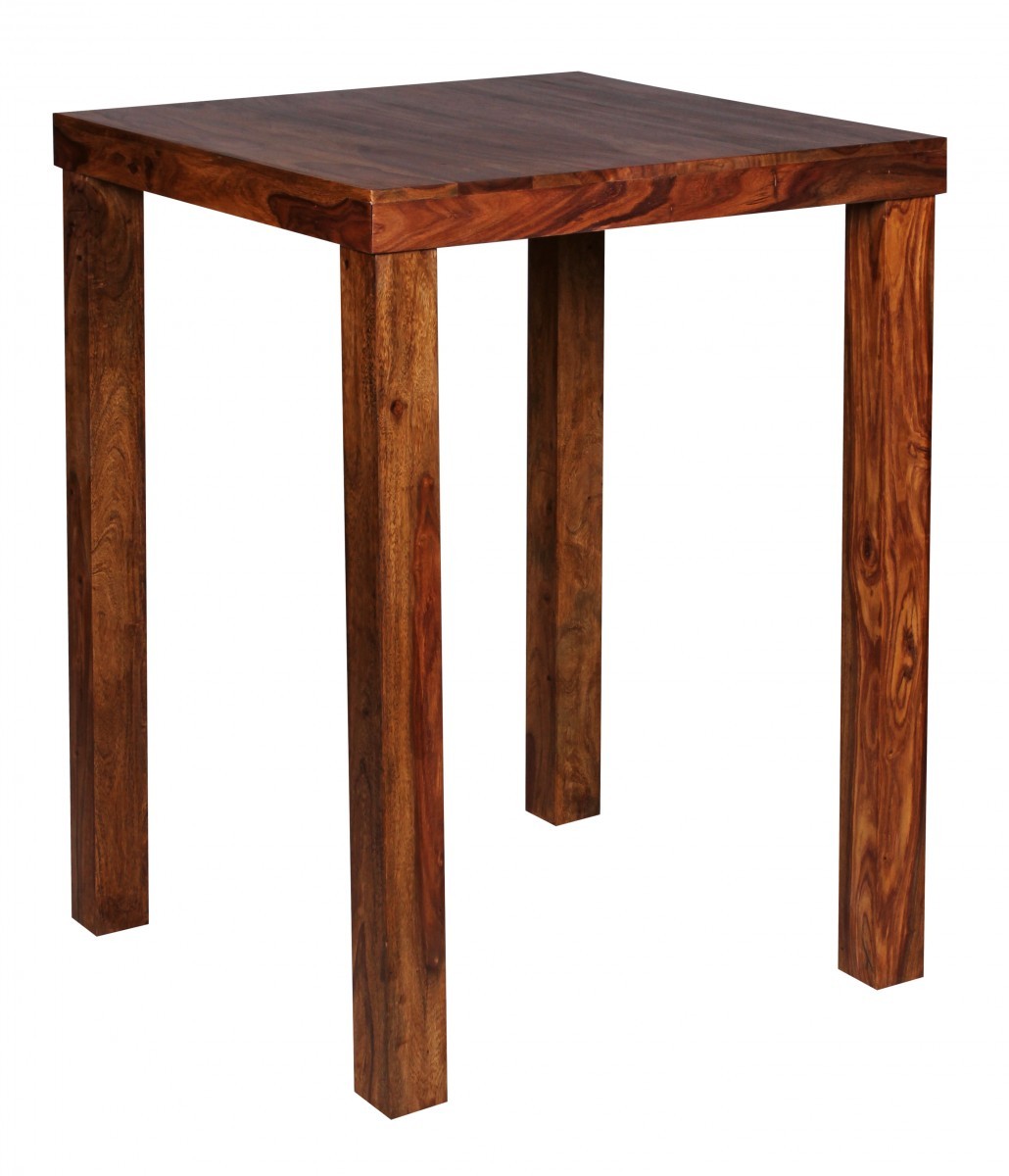 Bartisch - Sheesham massiv - 80x80 cm