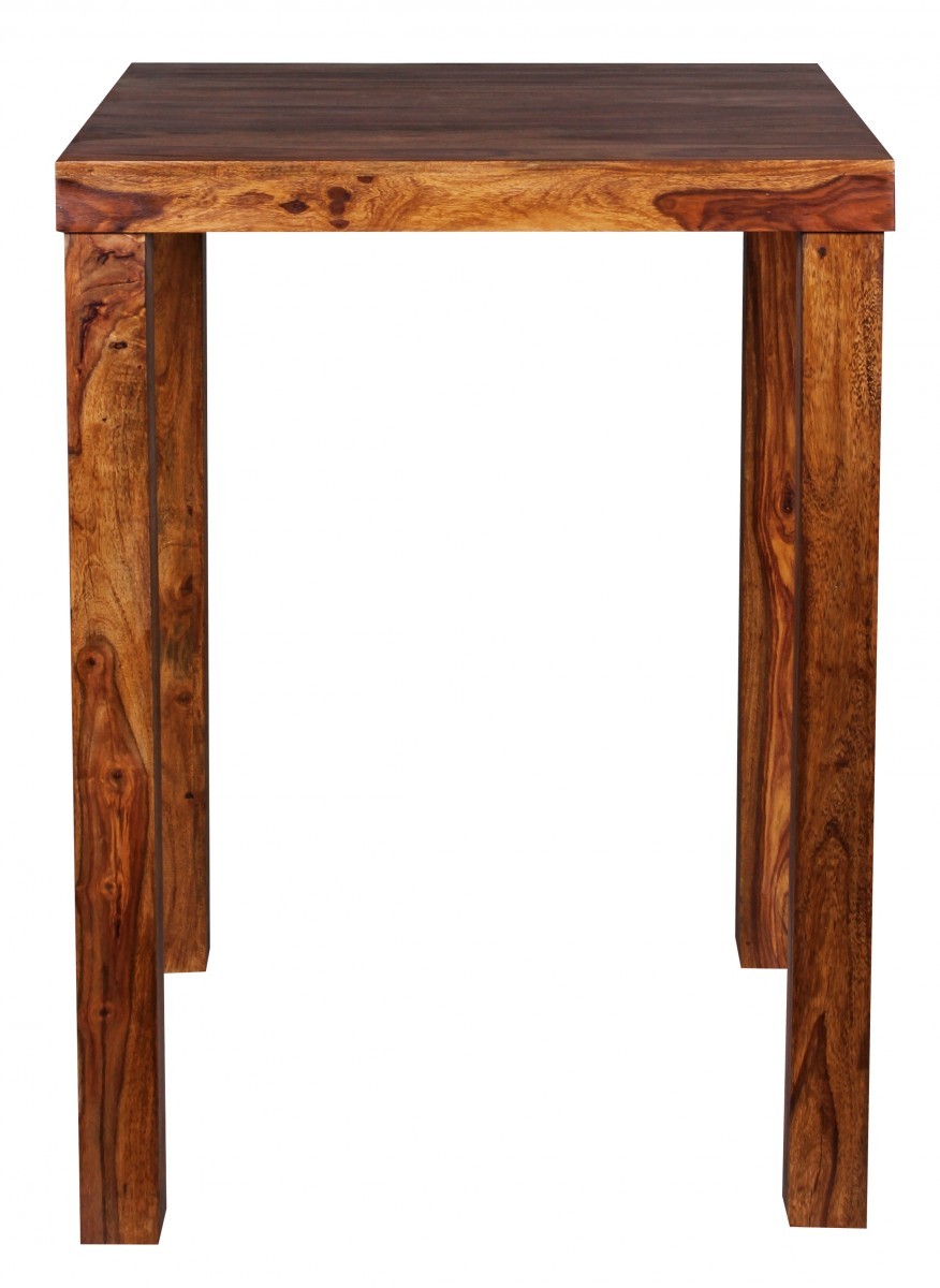 Bartisch - Sheesham massiv - 80x80 cm