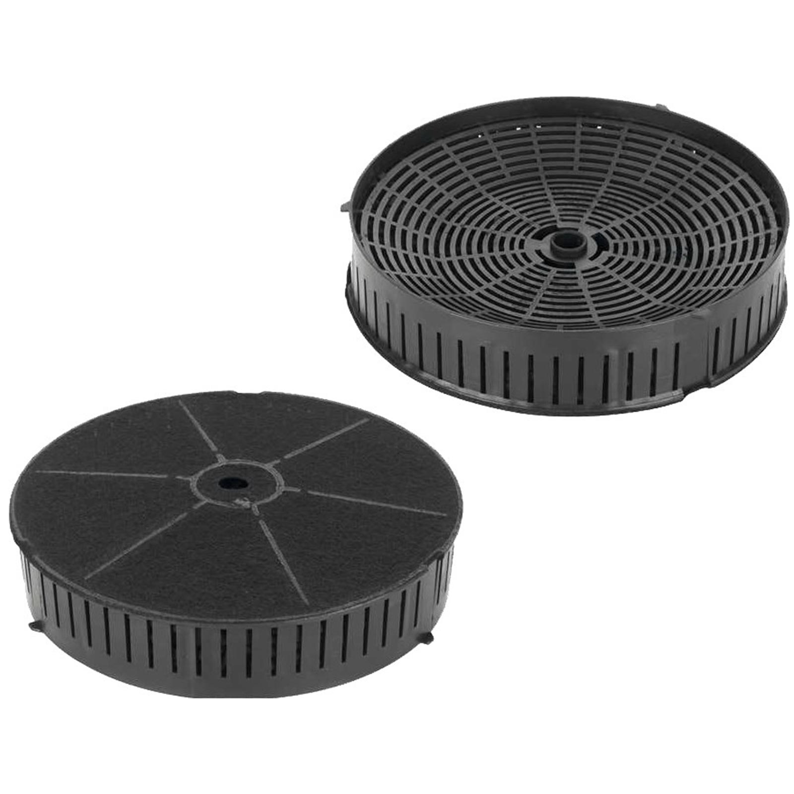 BAUKNECHT 2er-Set Aktivkohlefilter AMC072 - schwarz