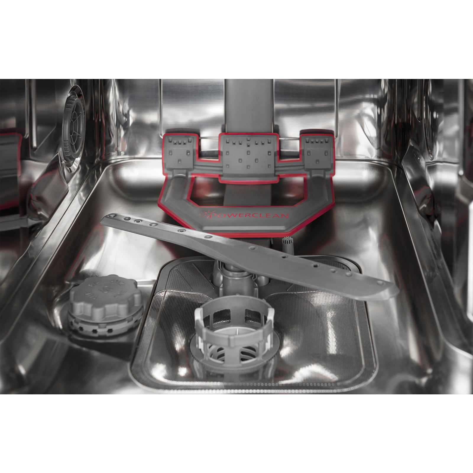 BAUKNECHT Einbau-Geschirrspüler BSBO 3O21 PF X - silber - teilintegriert - 45 cm - E