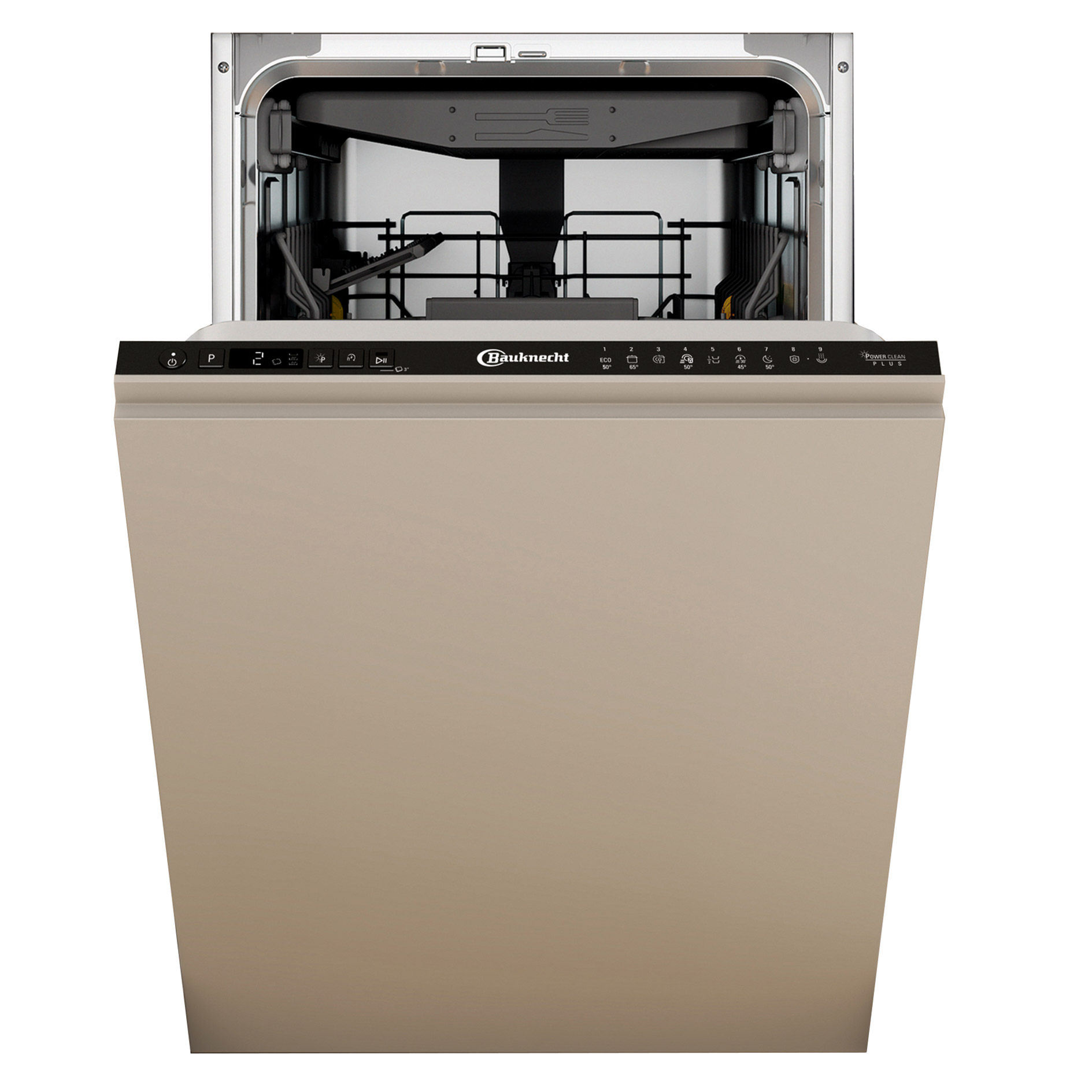 BAUKNECHT Einbau-Geschirspüler BK6IC11BS7LSA0 - vollintegriert - 45 cm - C