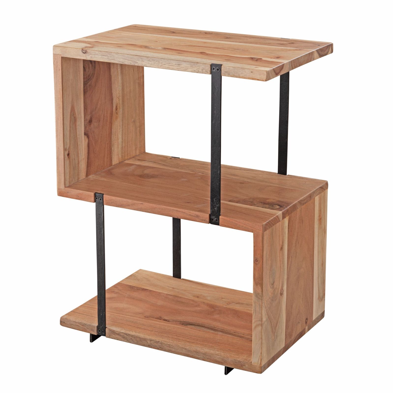 Beistelltisch - Akazie massiv - 45x30 cm
