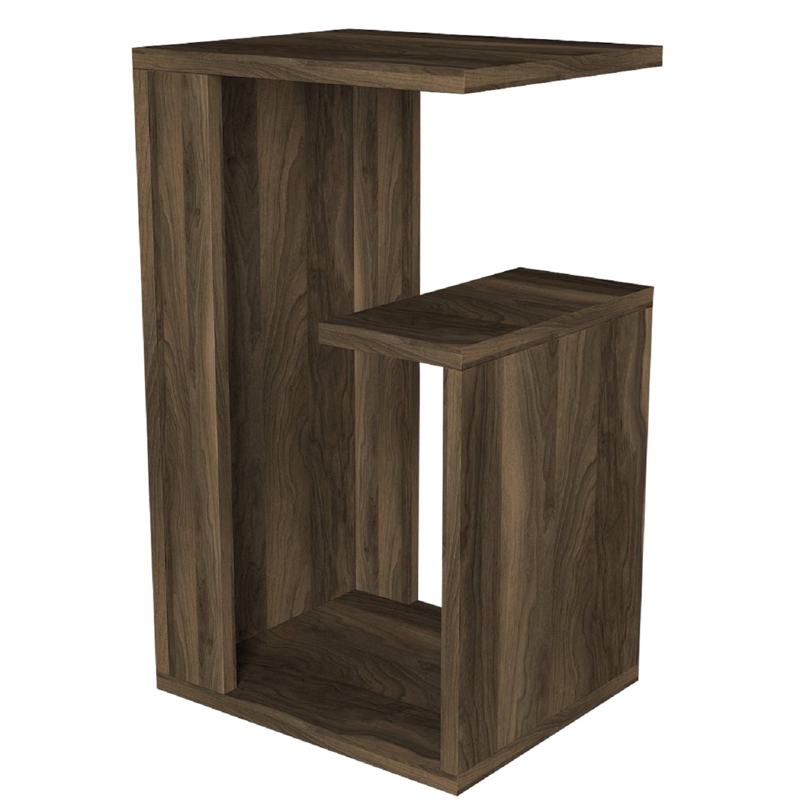 Beistelltisch - braun - Walnuss - 35 cm