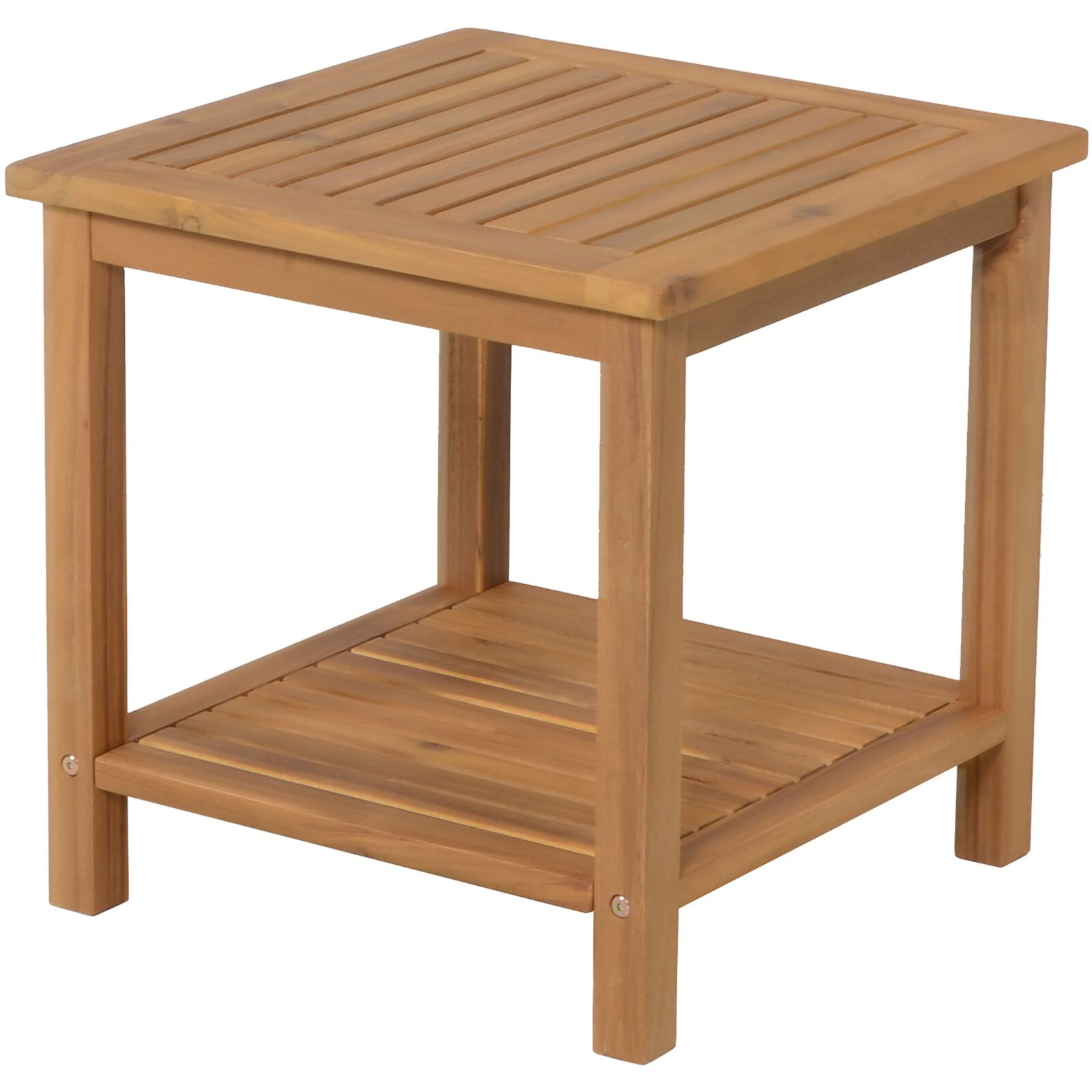 Beistelltisch IOWA - Akazie Massivholz - 45x45 cm