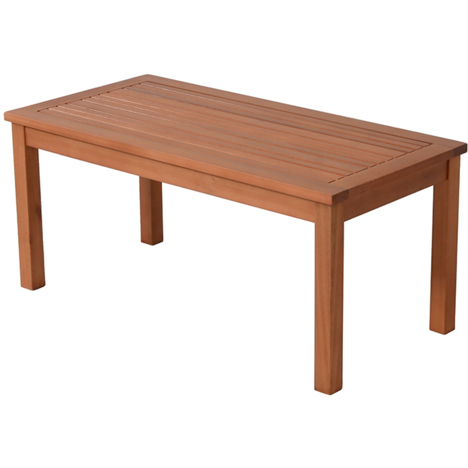 Beistelltisch LANSING - Eukalyptus Massivholz - 90x44 cm