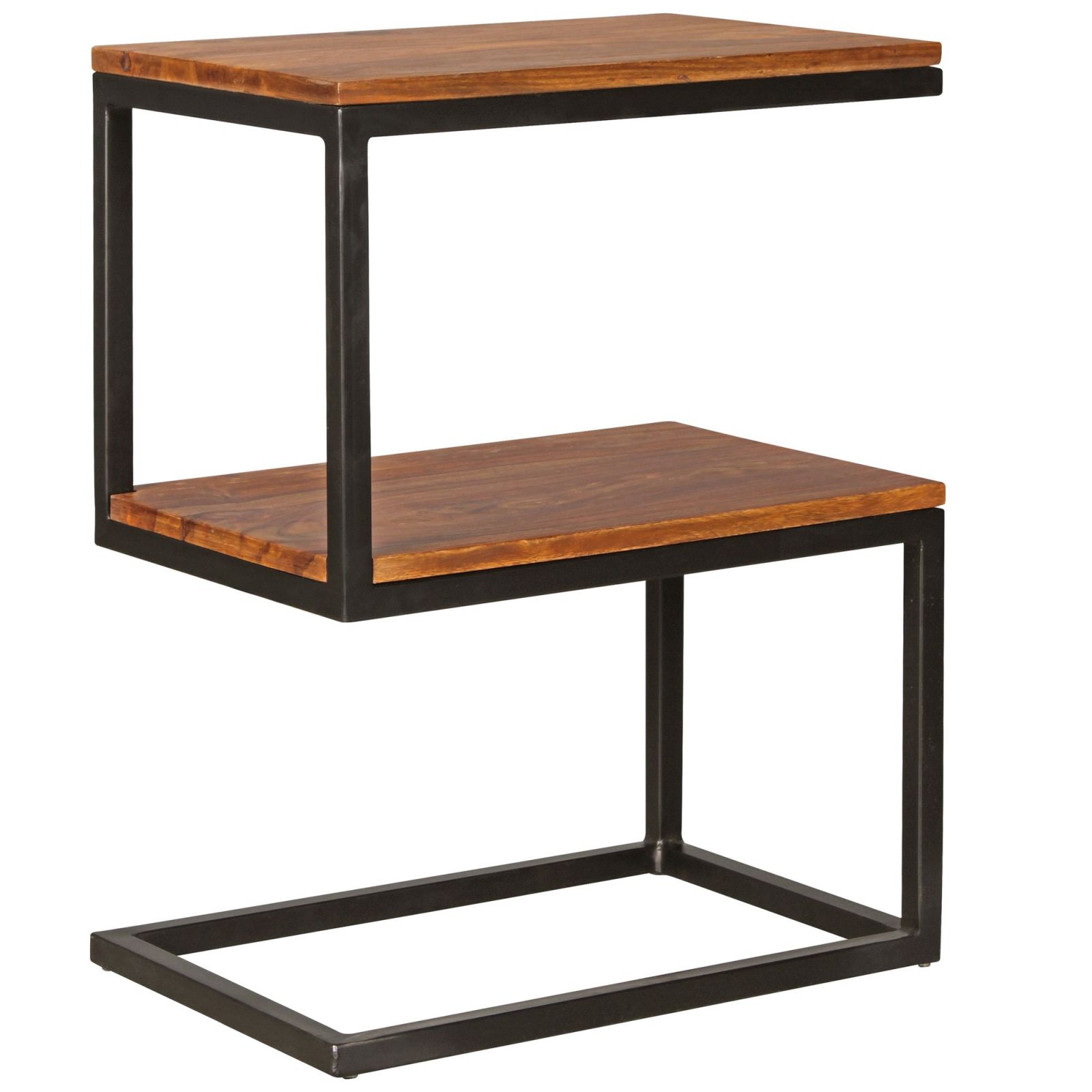 Beistelltisch - Sheesham massiv - 45 cm