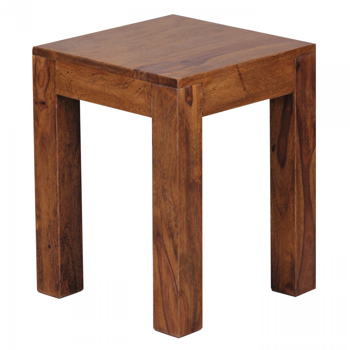Beistelltisch - Sheesham massiv gebeizt - 35 cm breit