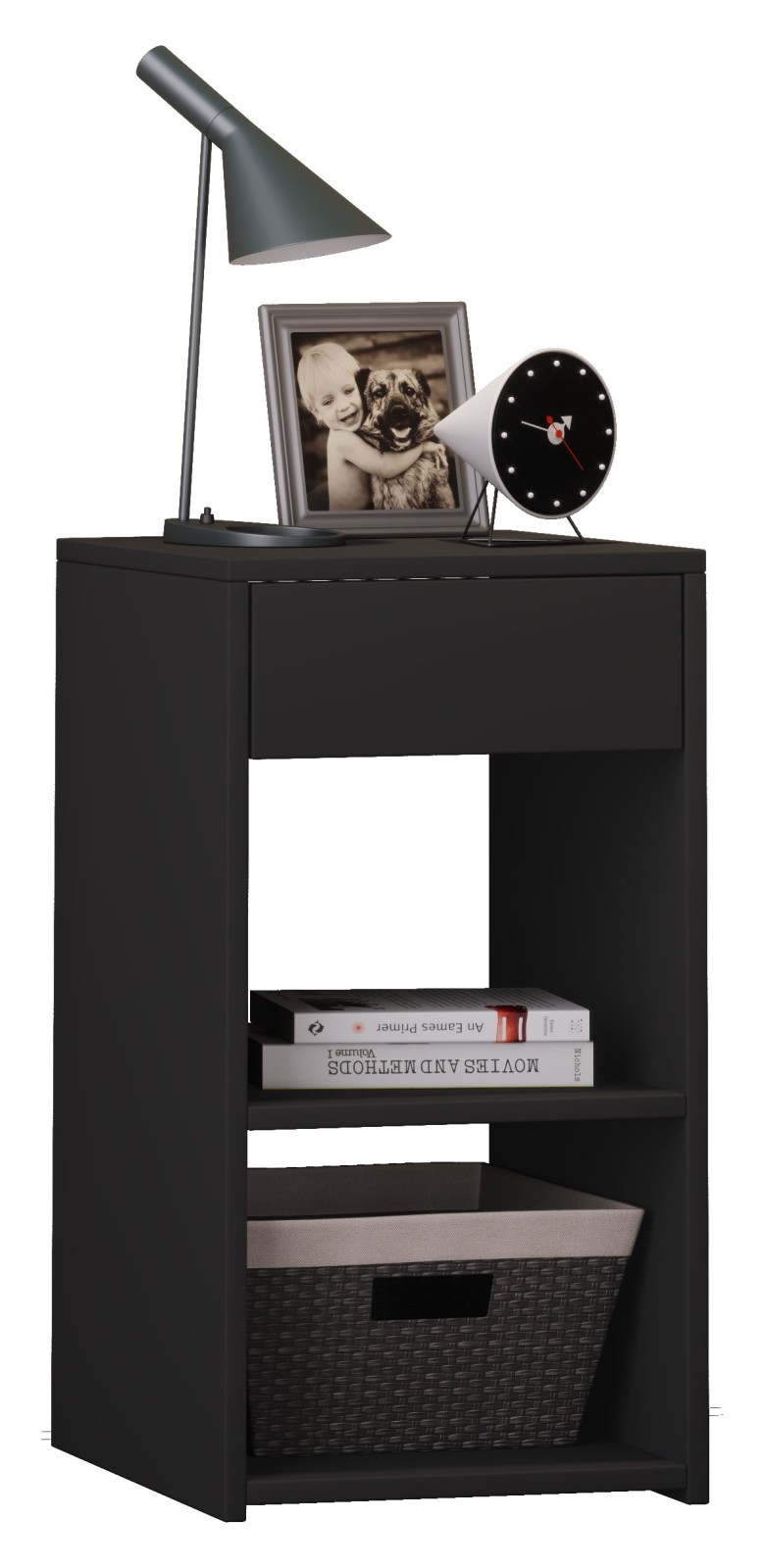 Beistelltisch SLEDO MAXI - schwarz - 35 cm