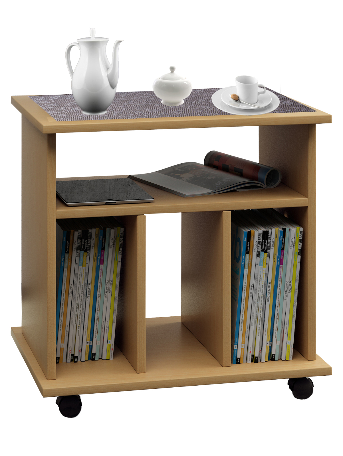 Beistelltisch TABINA - Buche - 60 cm