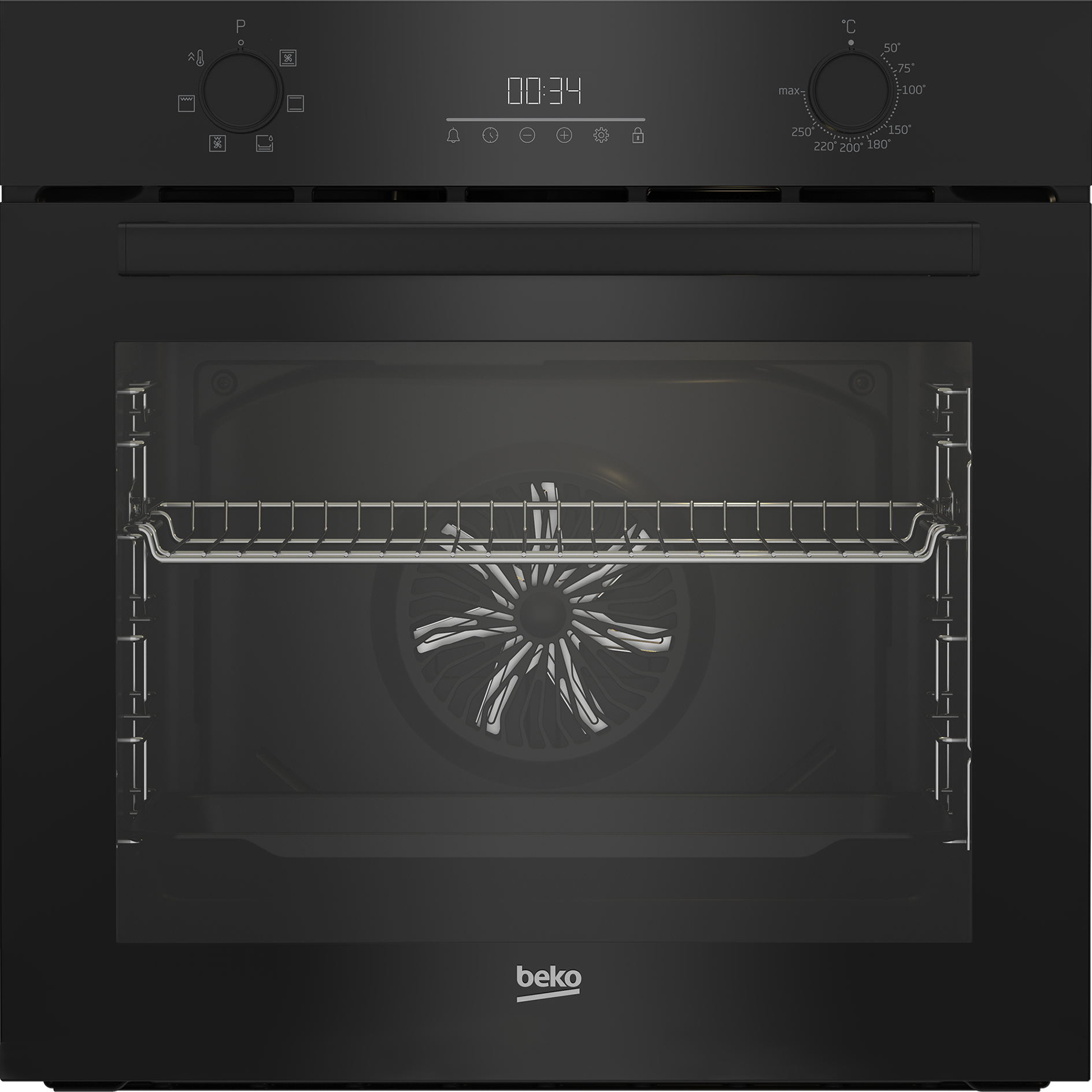 BEKO Einbau-Backofen BBIE17300B - schwarz - A