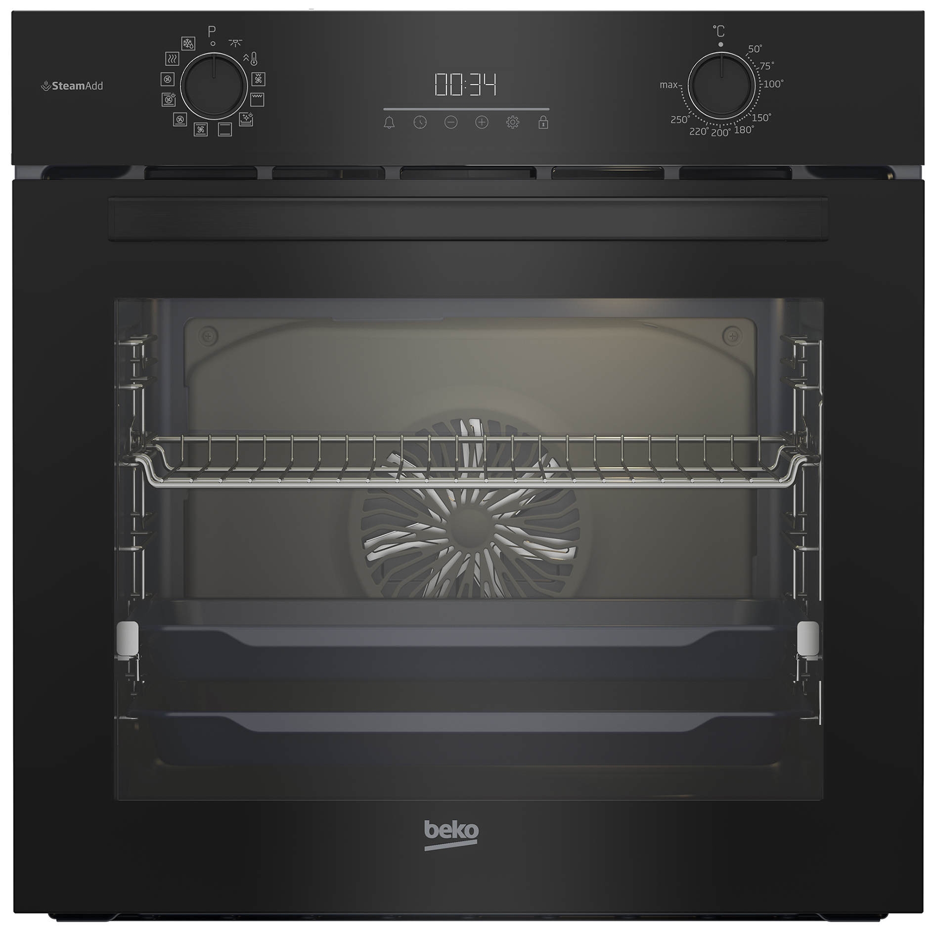 BEKO Einbau-Backofen BBIS17300BCS - schwarz - A