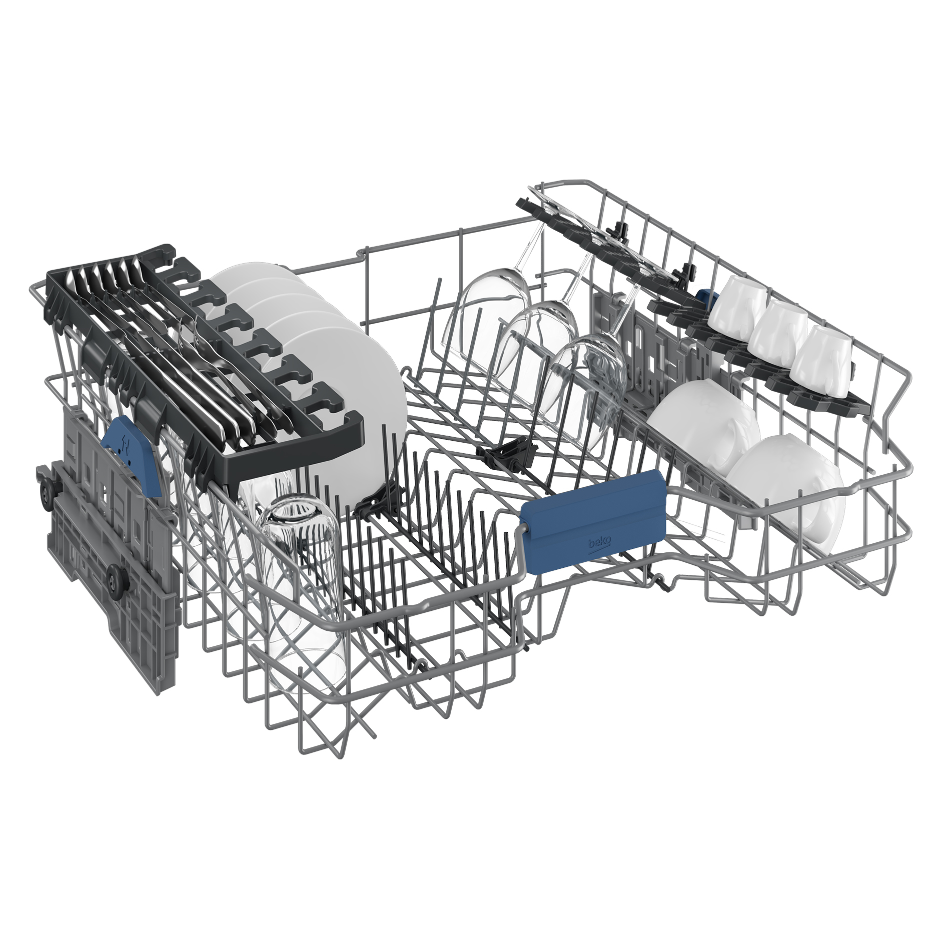 BEKO Einbau-Geschirrspüler BDIN16430 - vollintegriert - D
