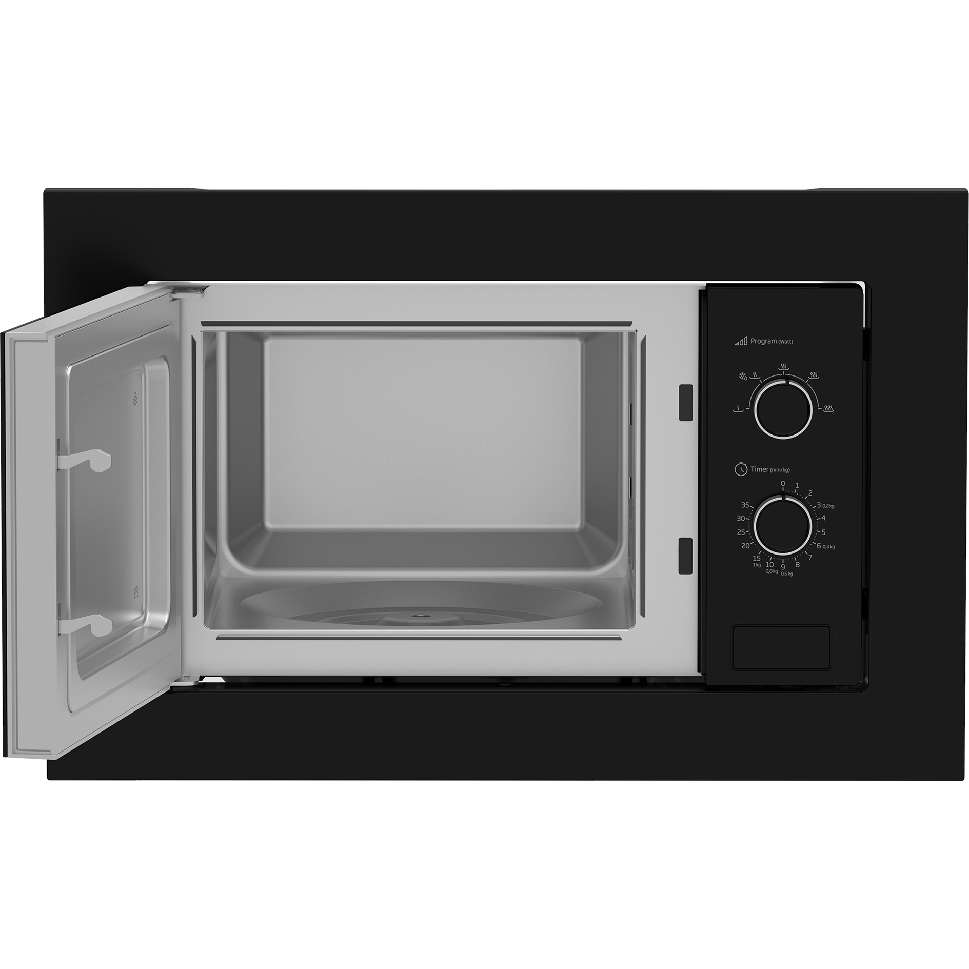 BEKO Einbau-Mikrowelle BMOB20202B - schwarz - 800 Watt