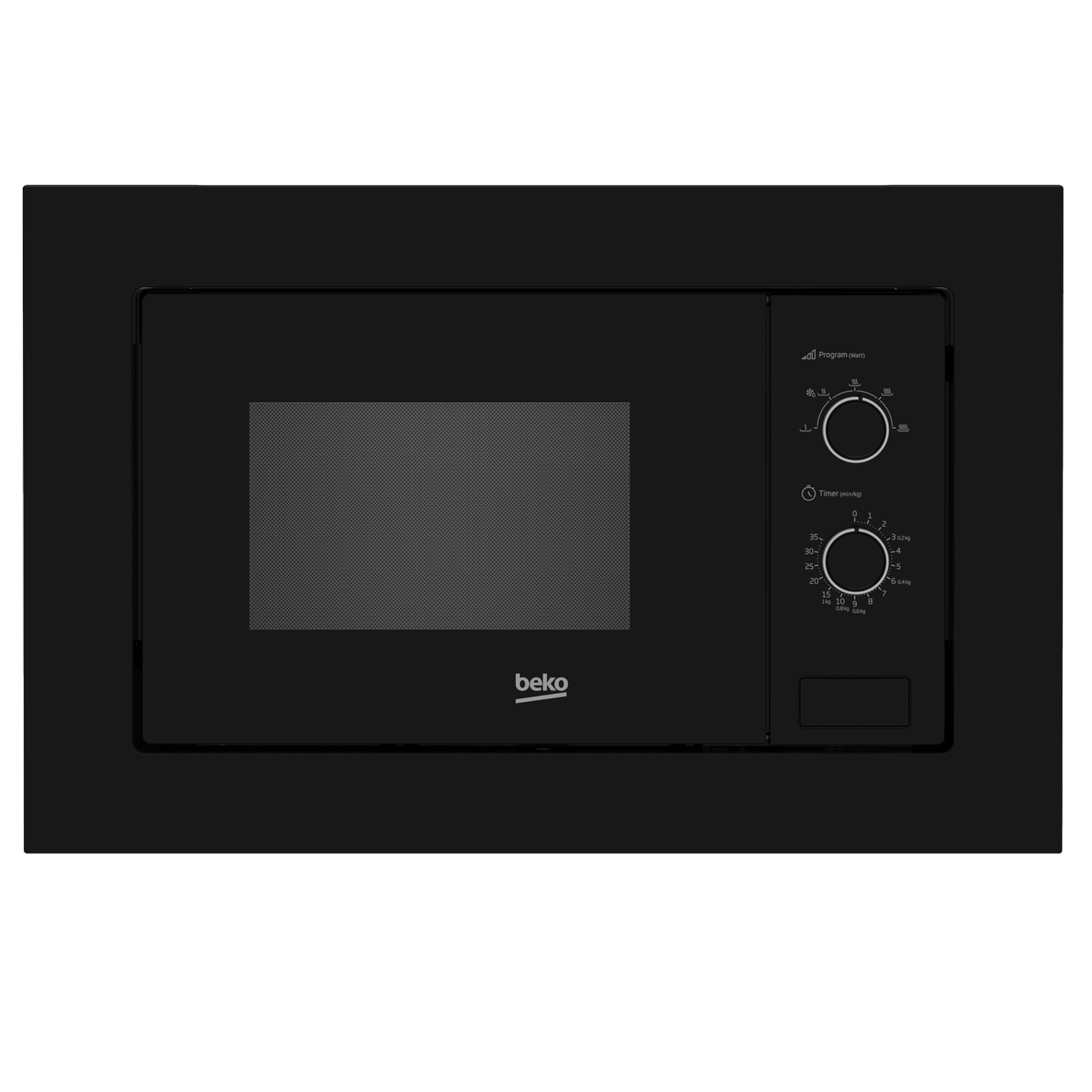 BEKO Einbau-Mikrowelle BMOB20202B - schwarz - 800 Watt