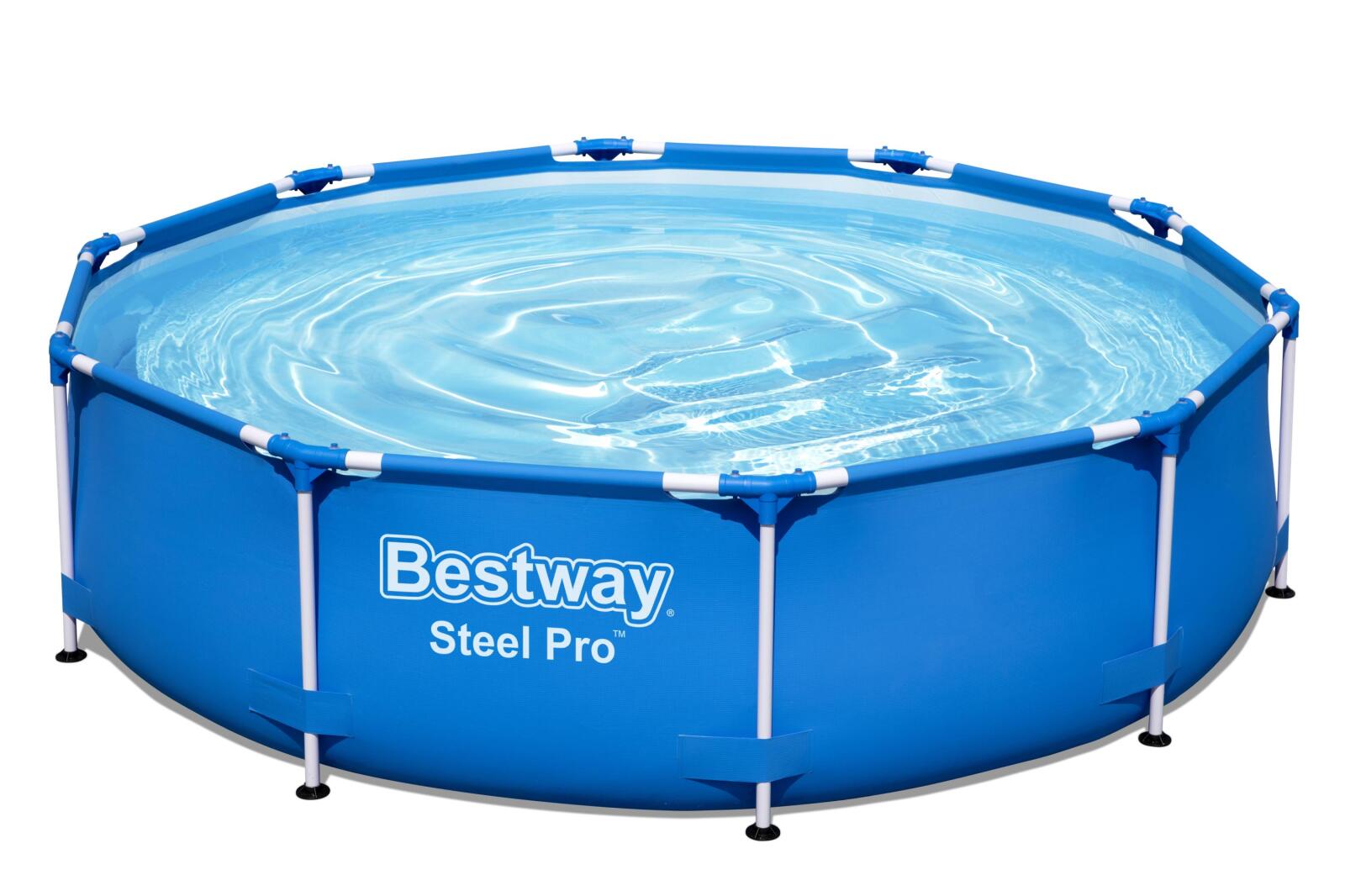 Bestway Frame-Pool Steel Pro - blau - rund - Ø 305 cm