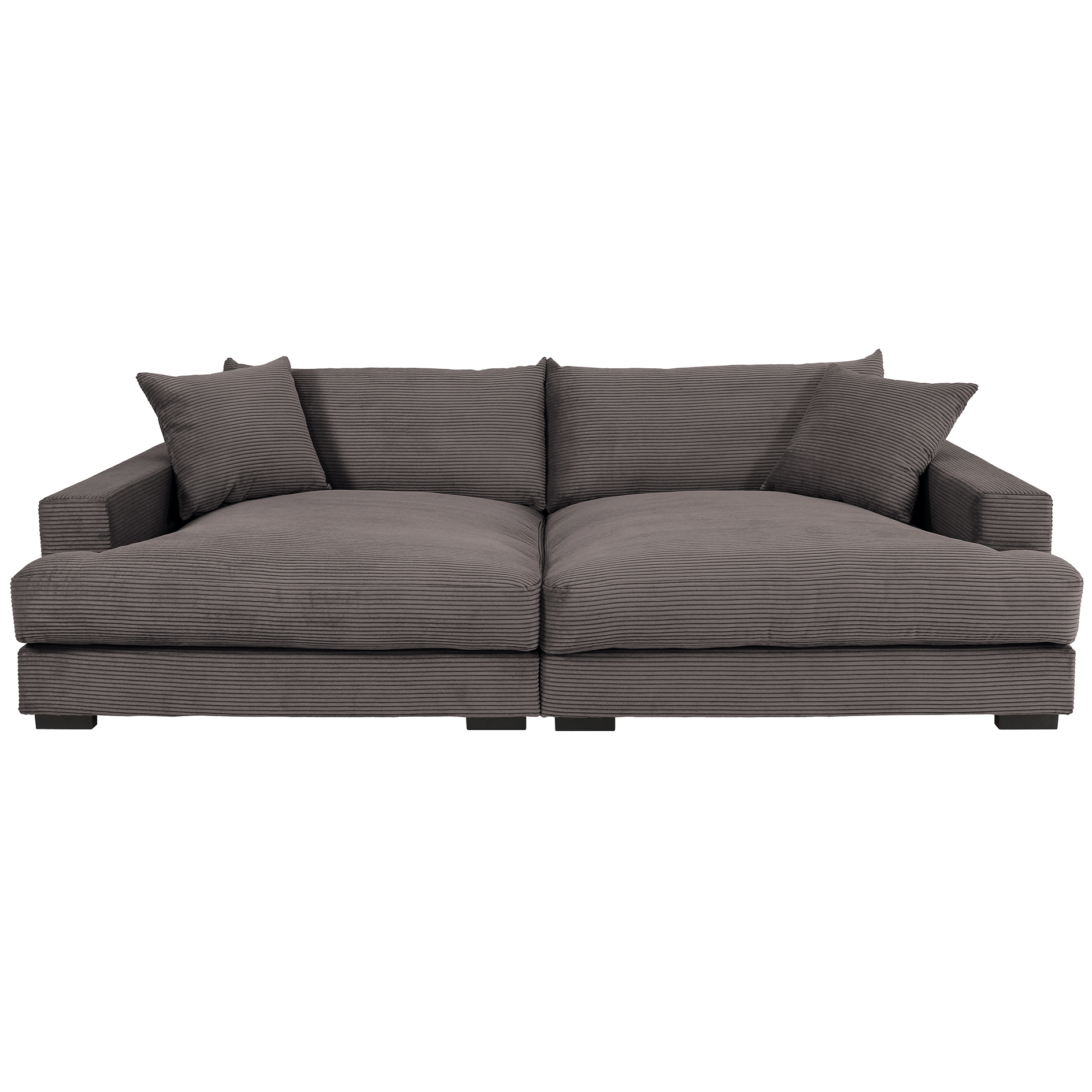 Big Sofa - ash - Cord - 261 cm