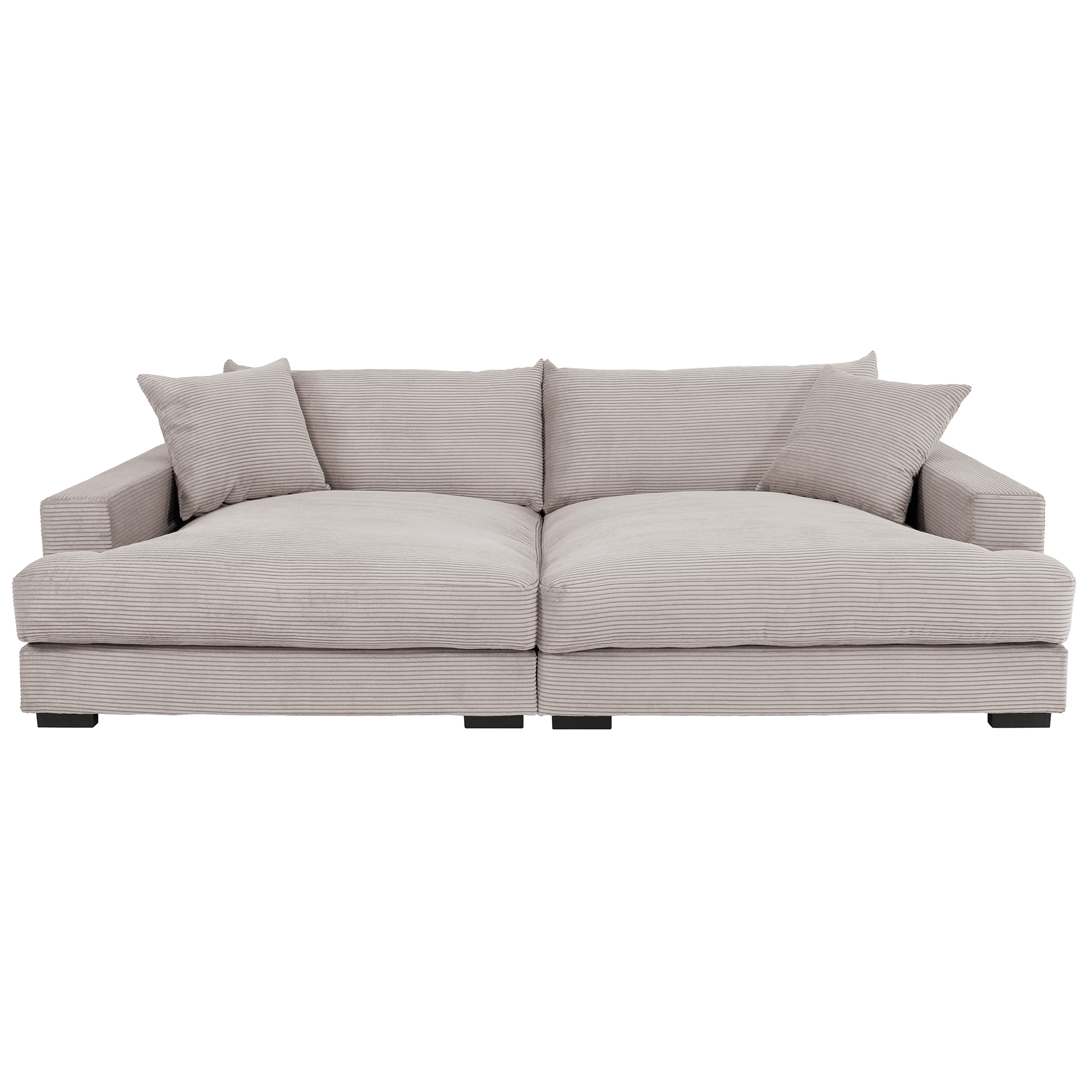 Big Sofa - dove - Cord - 261 cm