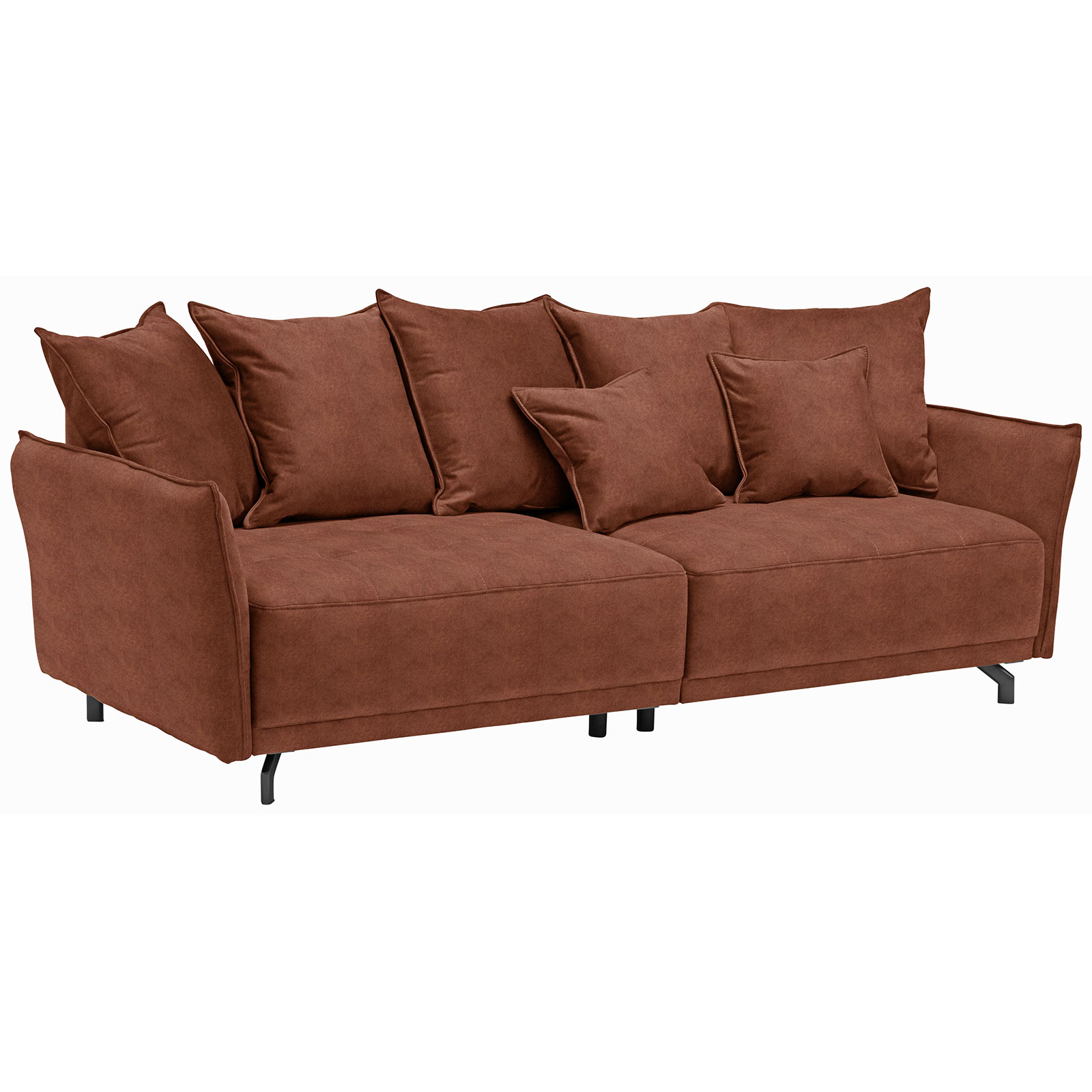 Big Sofa - rost - Samt | Online bei ROLLER kaufen