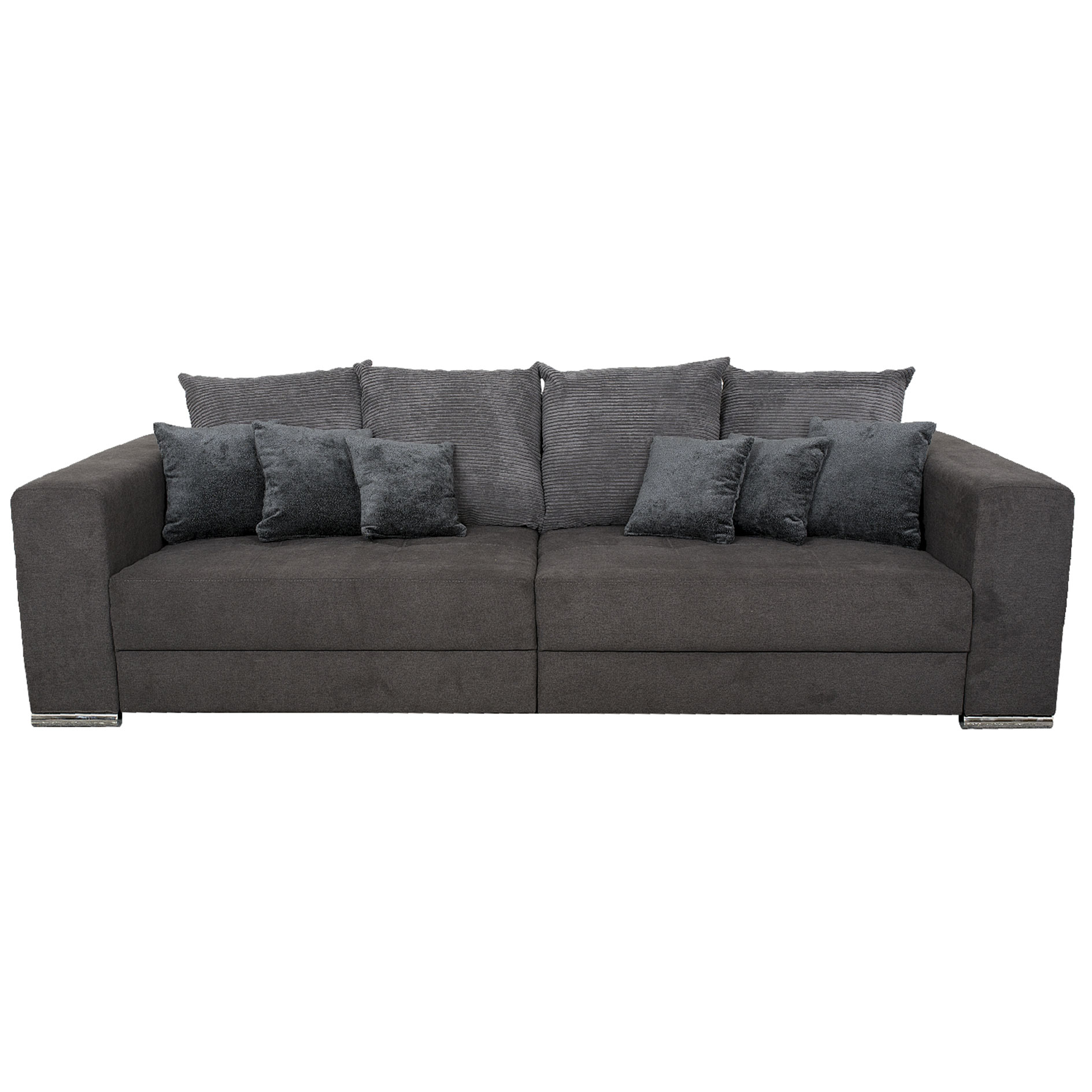 Bigsofa - braun - Webstoff
