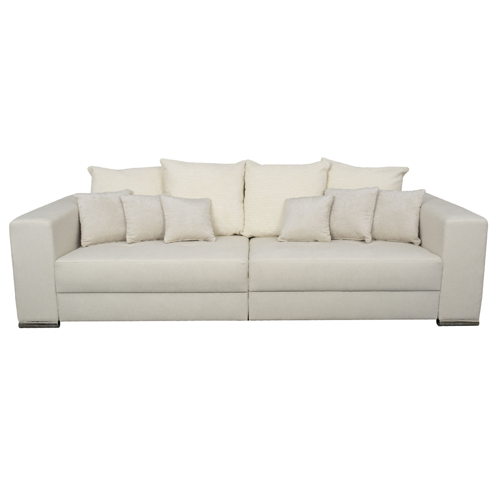 Bigsofa - creme - Webstoff