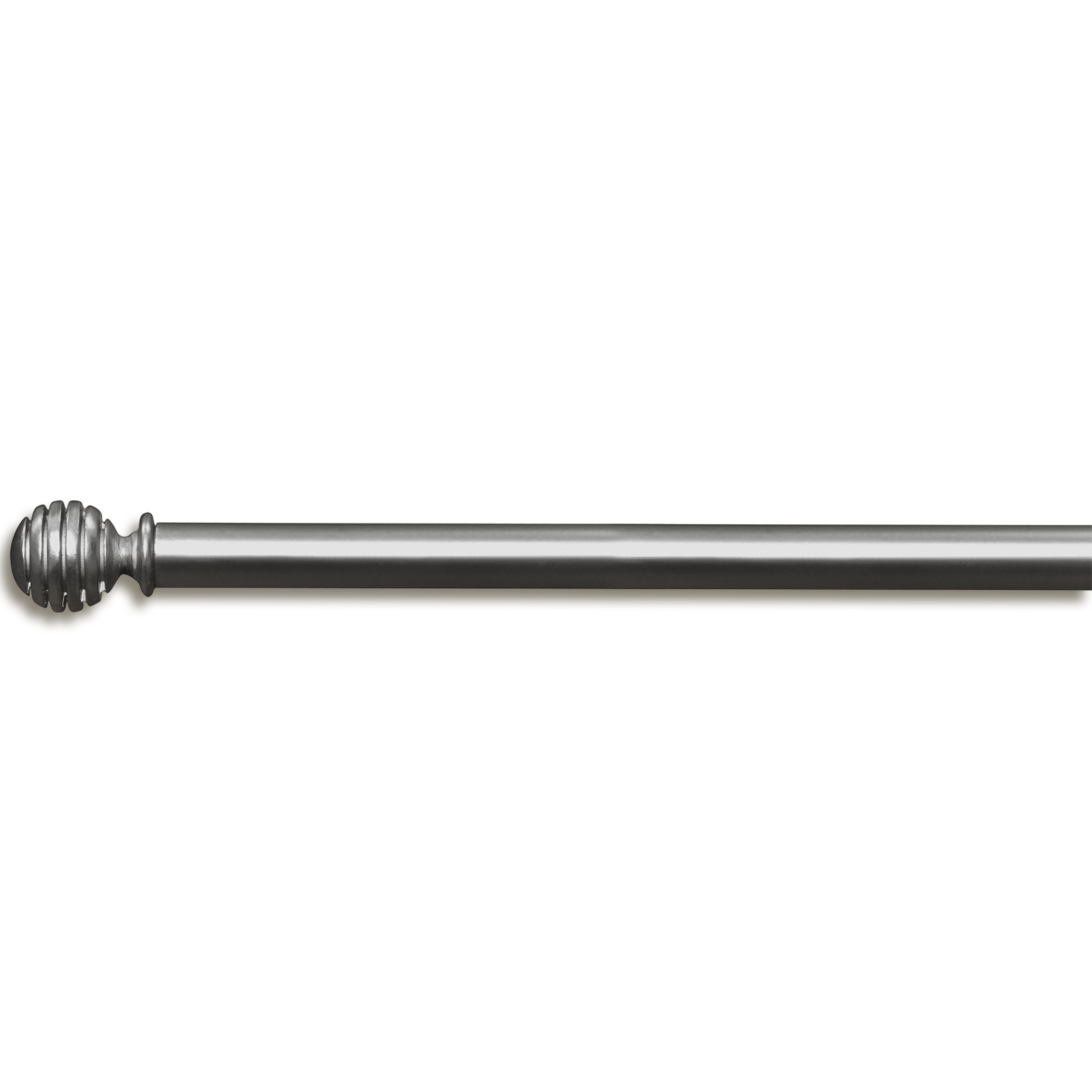 Bistro-Gardinenstange - anthrazit - 85-150 cm