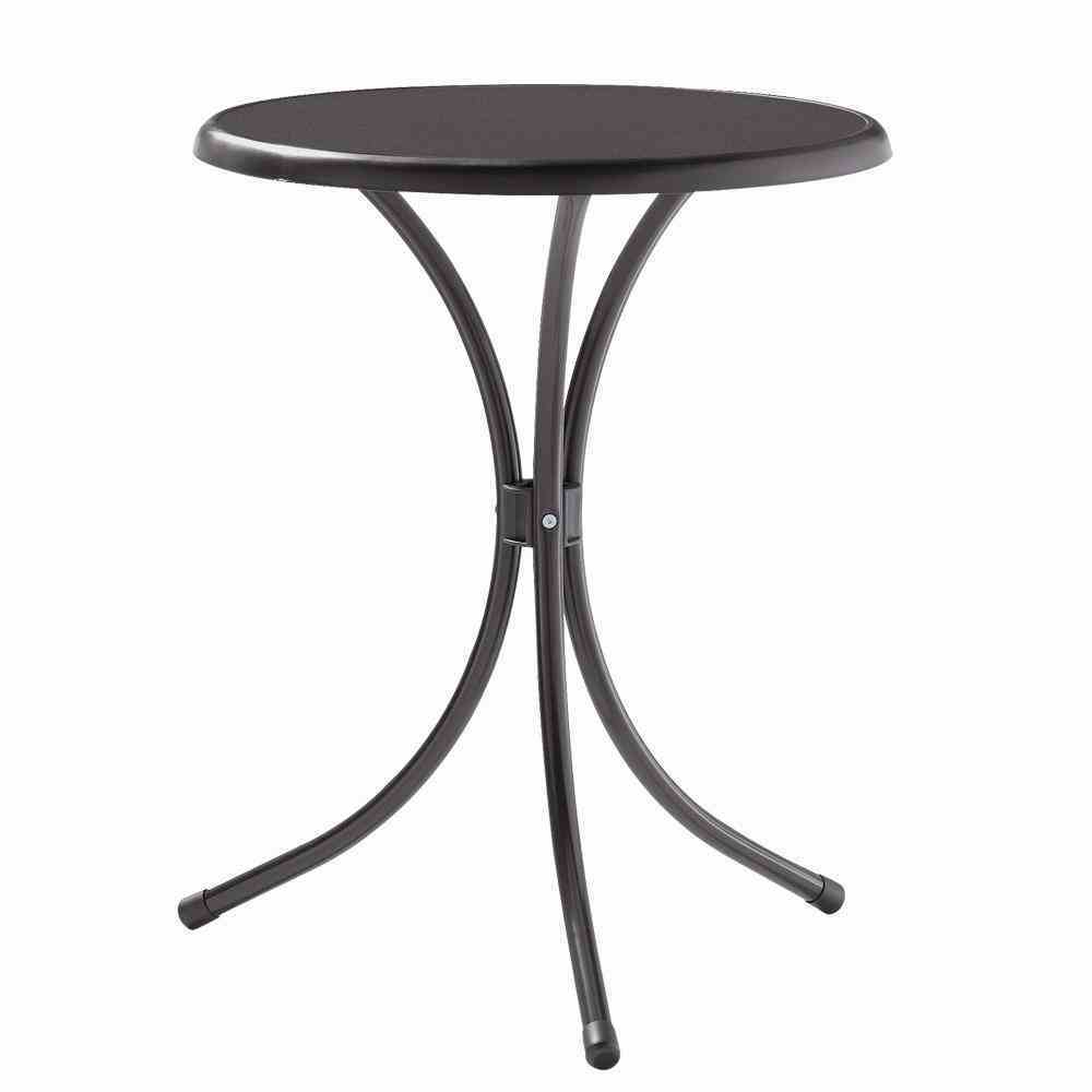 Bistrotisch - eisengrau - wetterfest - Ø 60 cm