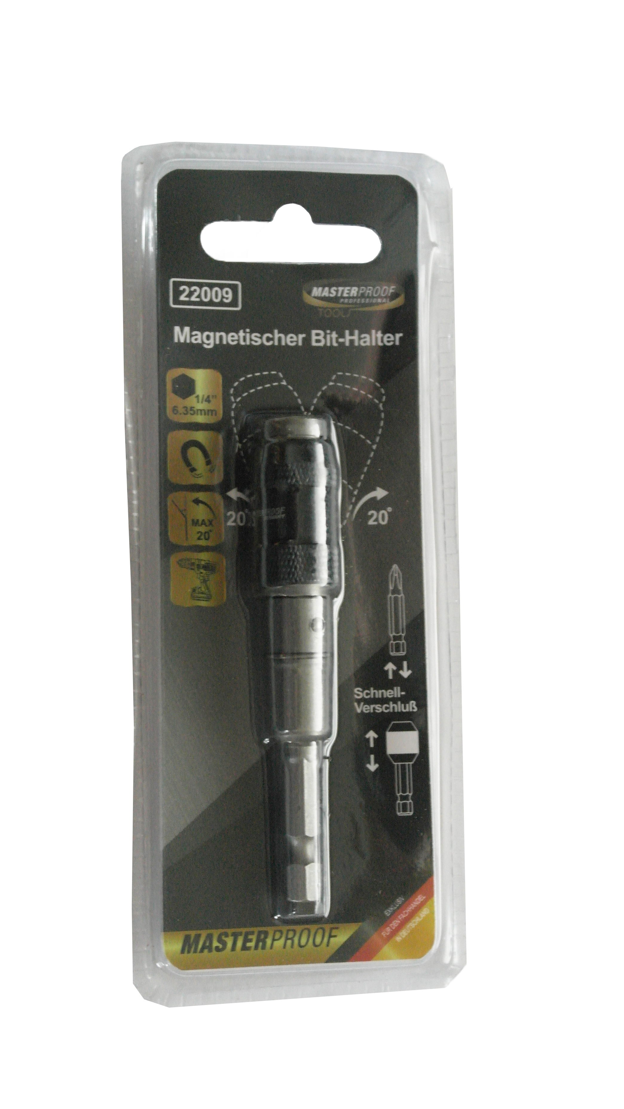 Bithalter - magnetisch - mit Gelenk