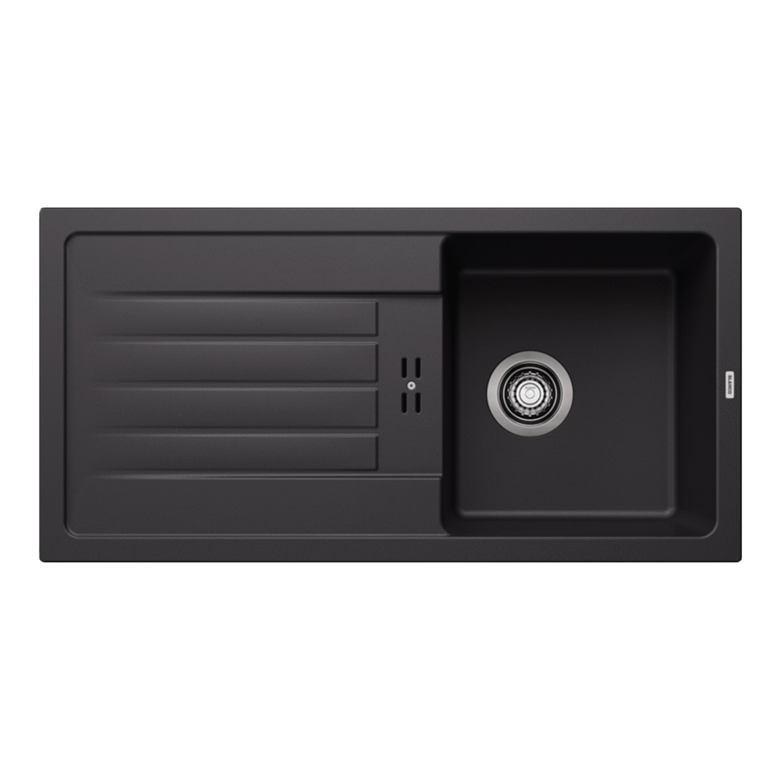 BLANCO Einbauspüle FAVUM 45 S 526081 - schwarz - Silgranit - 86x43,5 cm