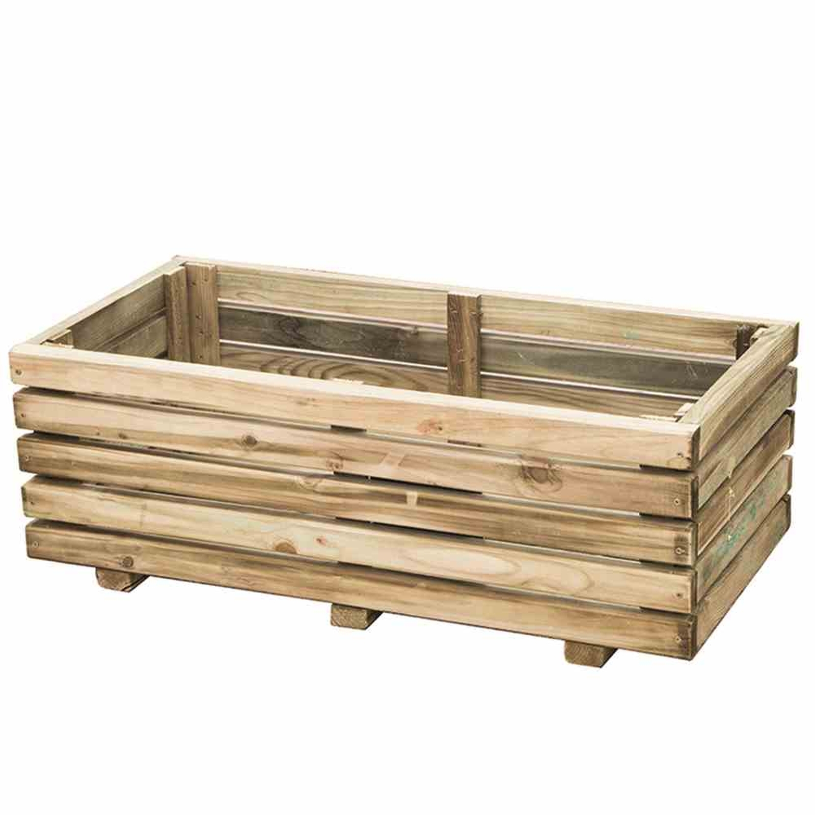 Blumenkasten ELLA - naturfarben - 80 cm