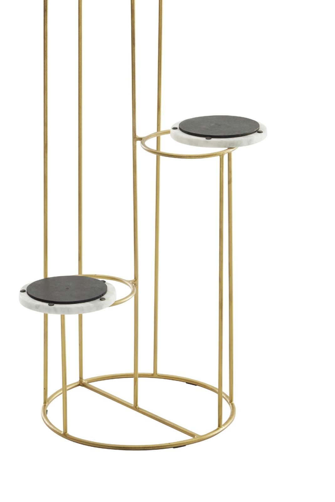 Blumenregal - gold - 107,5 cm hoch