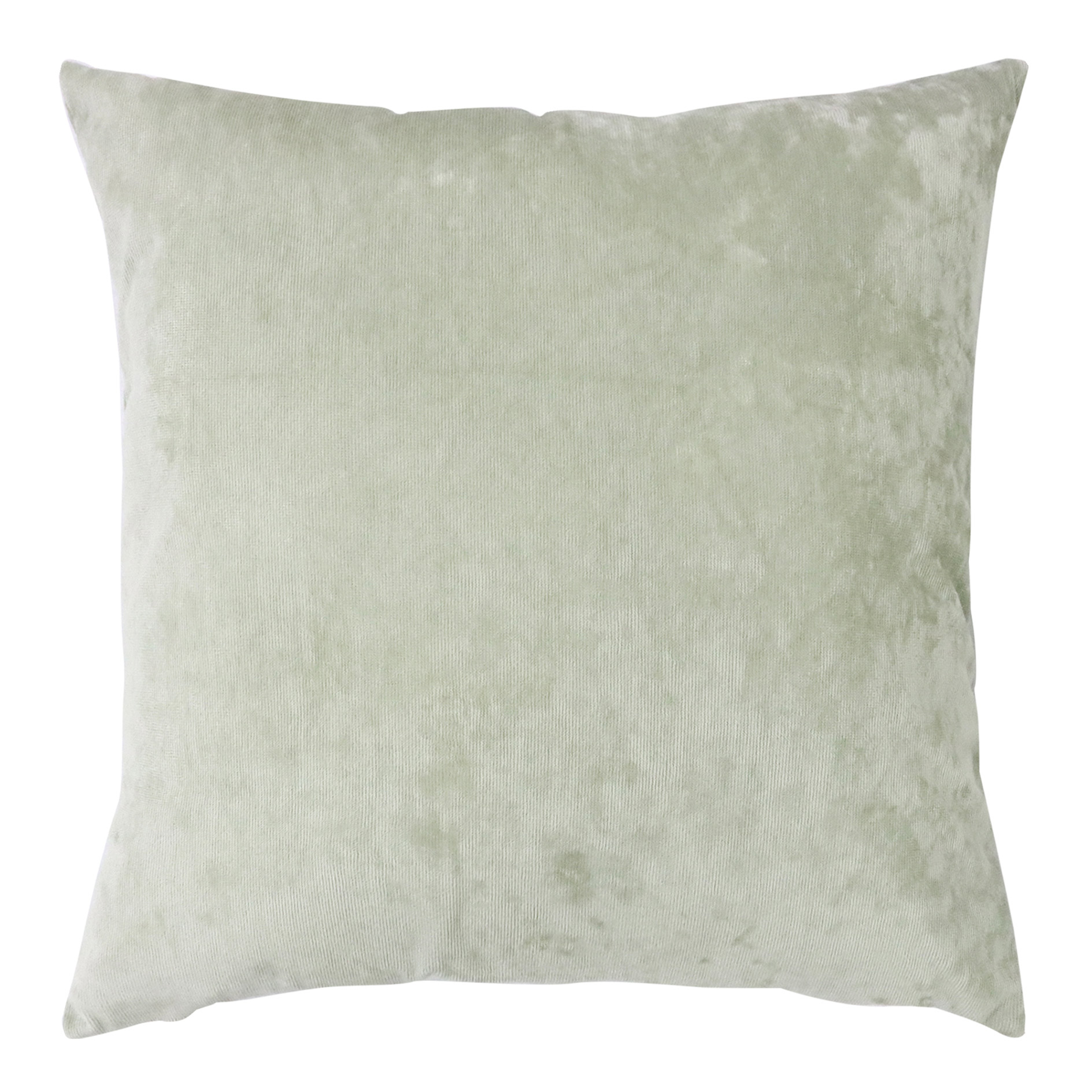 Bodenkissen - salbei - Samt - 60x60 cm