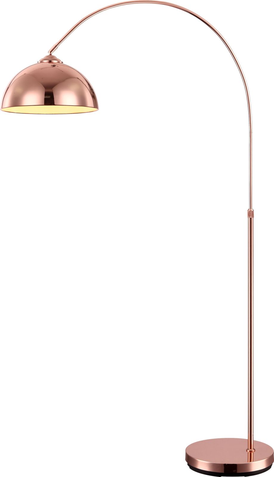Bogenlampe - Kupfer - höhenverstellbar