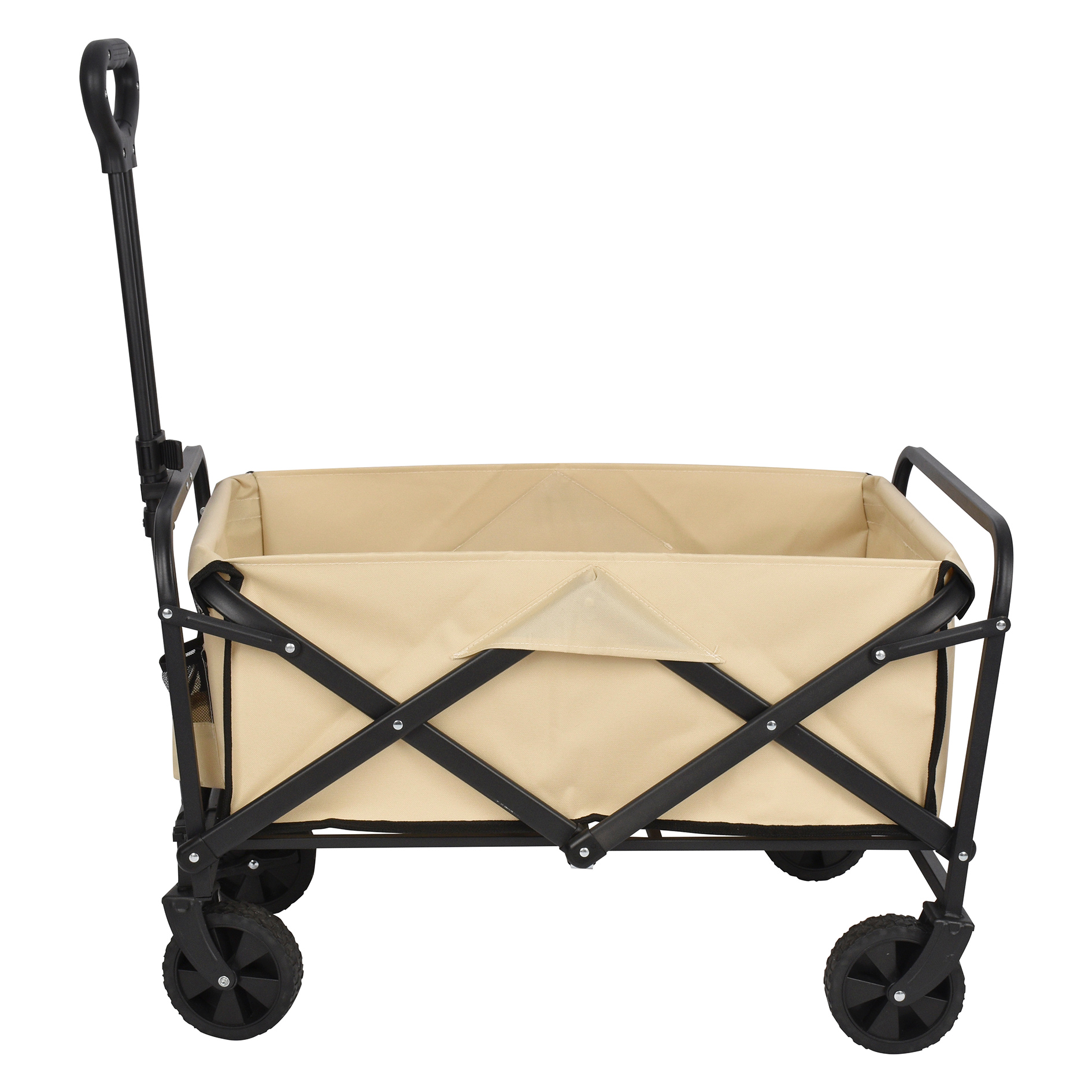 Bollerwagen - sandfarben - faltbar - mit Tasche | Online bei ROLLER kaufen
