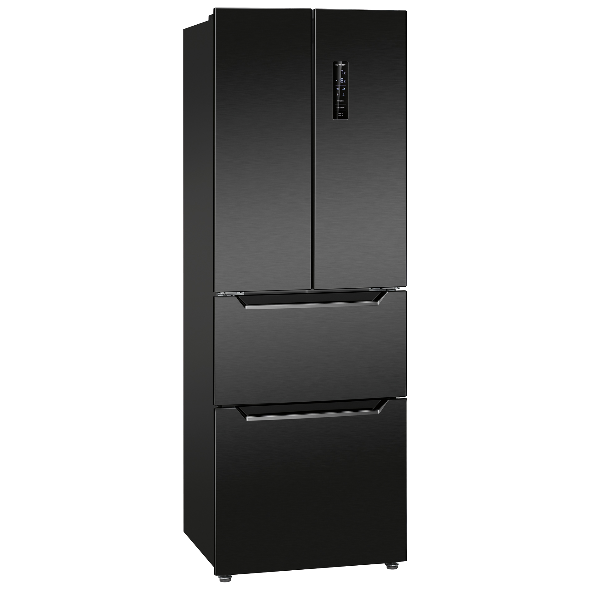 BOMANN French Door Kühl-Gefrierkombination KG 7361 - dark inox - E