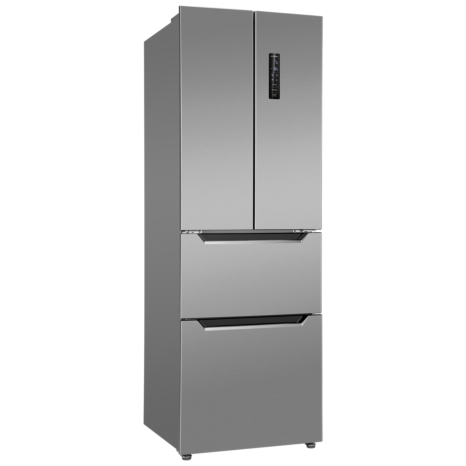 BOMANN French Door Kühl-Gefrierkombination KG 7361 - Edelstahl - E