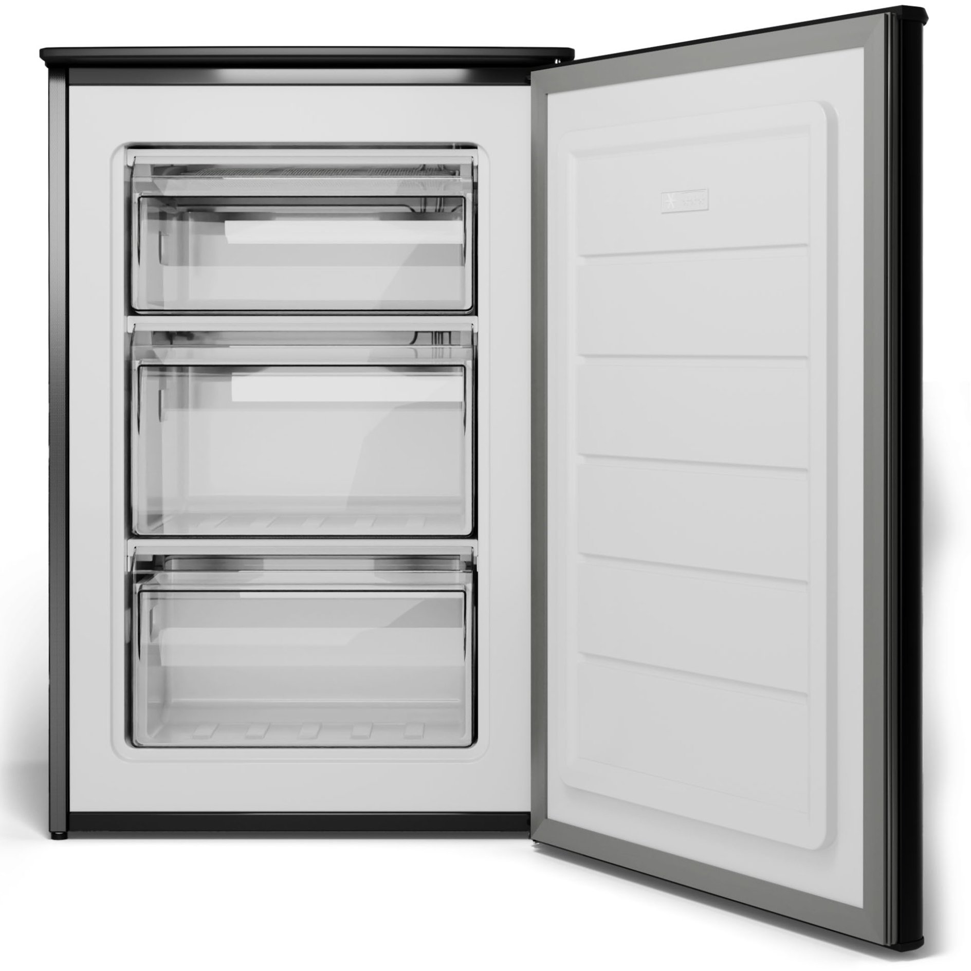 BOMANN Gefrierschrank GS 7253 - schwarz-inox - C