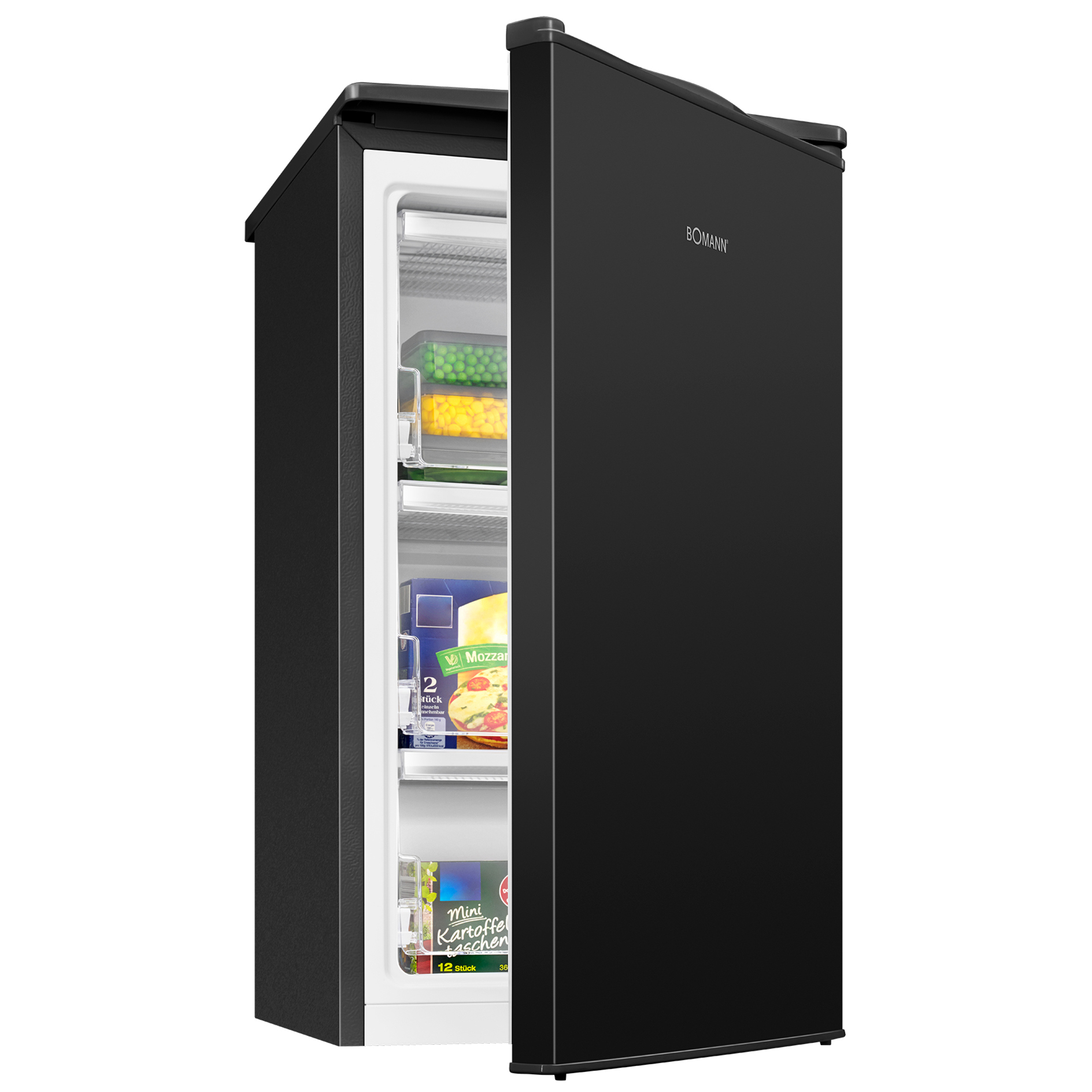 BOMANN Gefrierschrank GS 7256 - schwarz - E