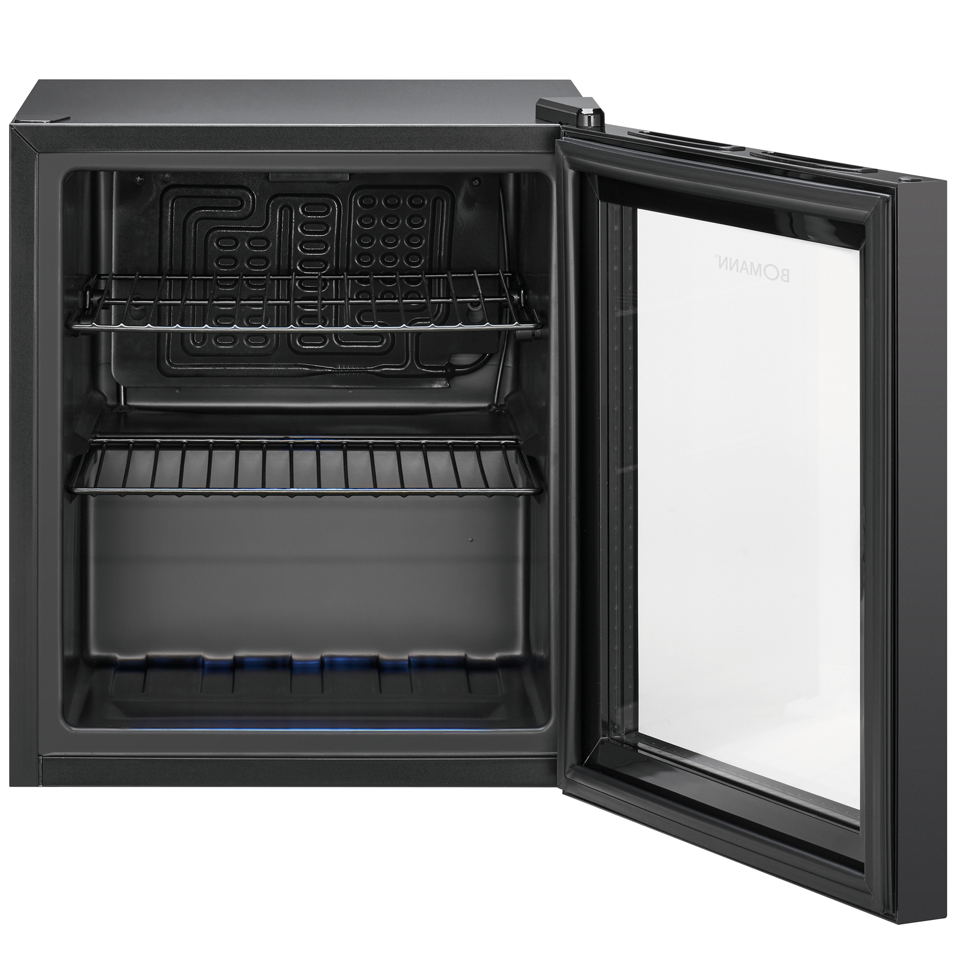 BOMANN Glastürkühlschrank KSG 7291 - schwarz - E