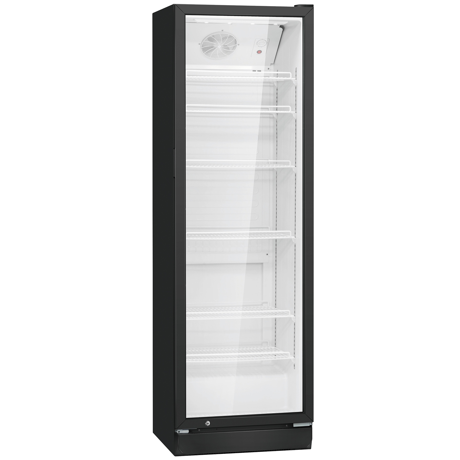 BOMANN Glastürkühlschrank KSG 7351 - schwarz - D