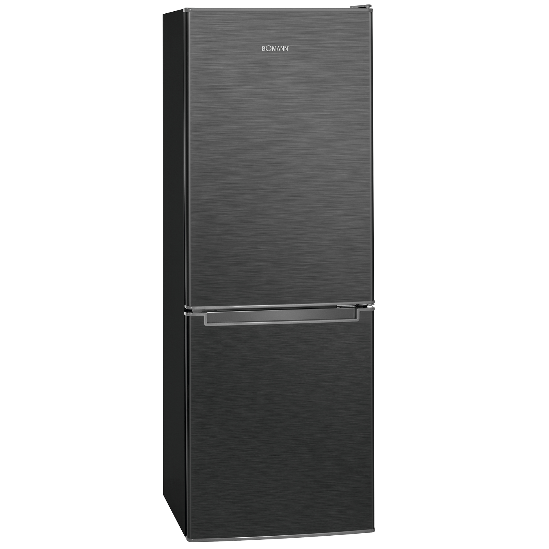 BOMANN Kühl-Gefrierkombination KG 7359 - schwarz-inox - C