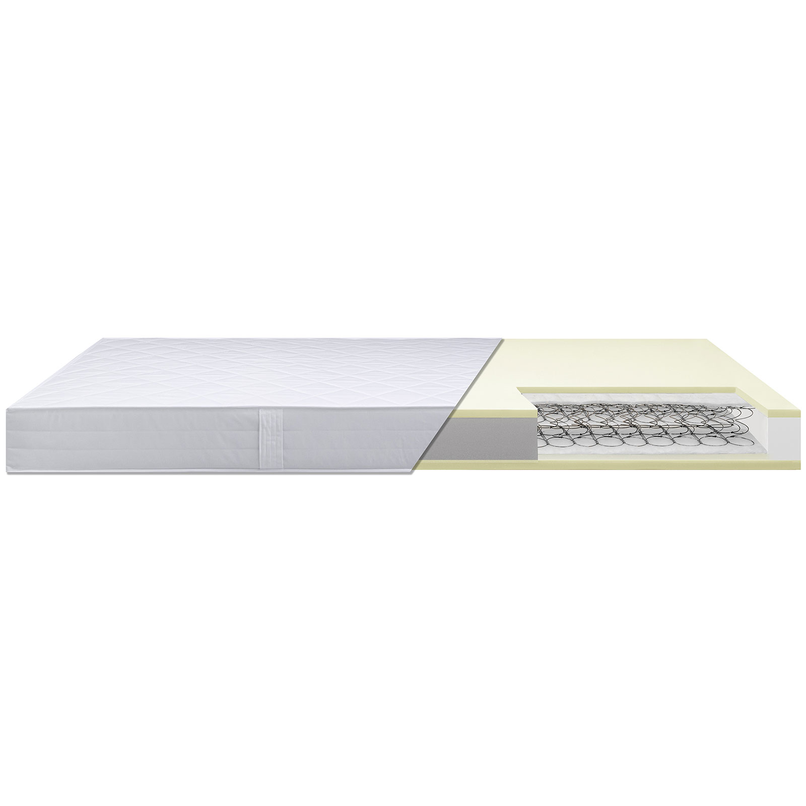 Bonellfederkernmatratze ACHAT LUXUS - H2 - 90x200 cm