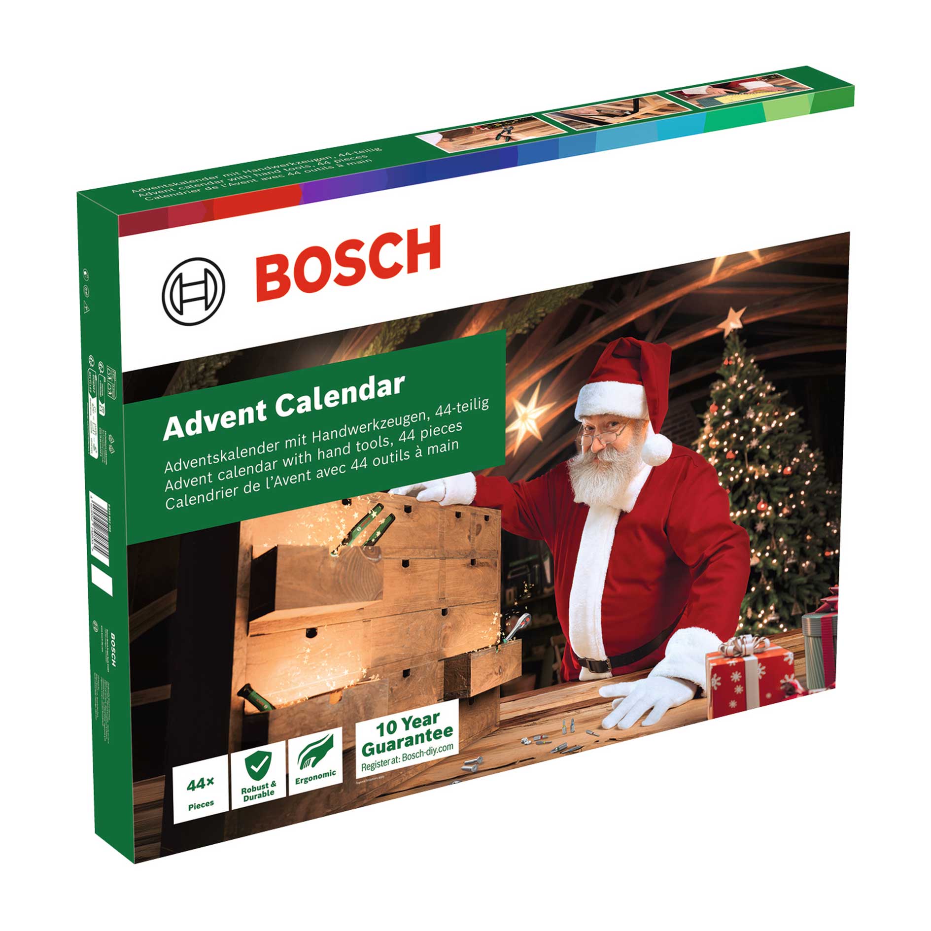 BOSCH Adventskalender 2026 - 44 Teile - mit Tasche