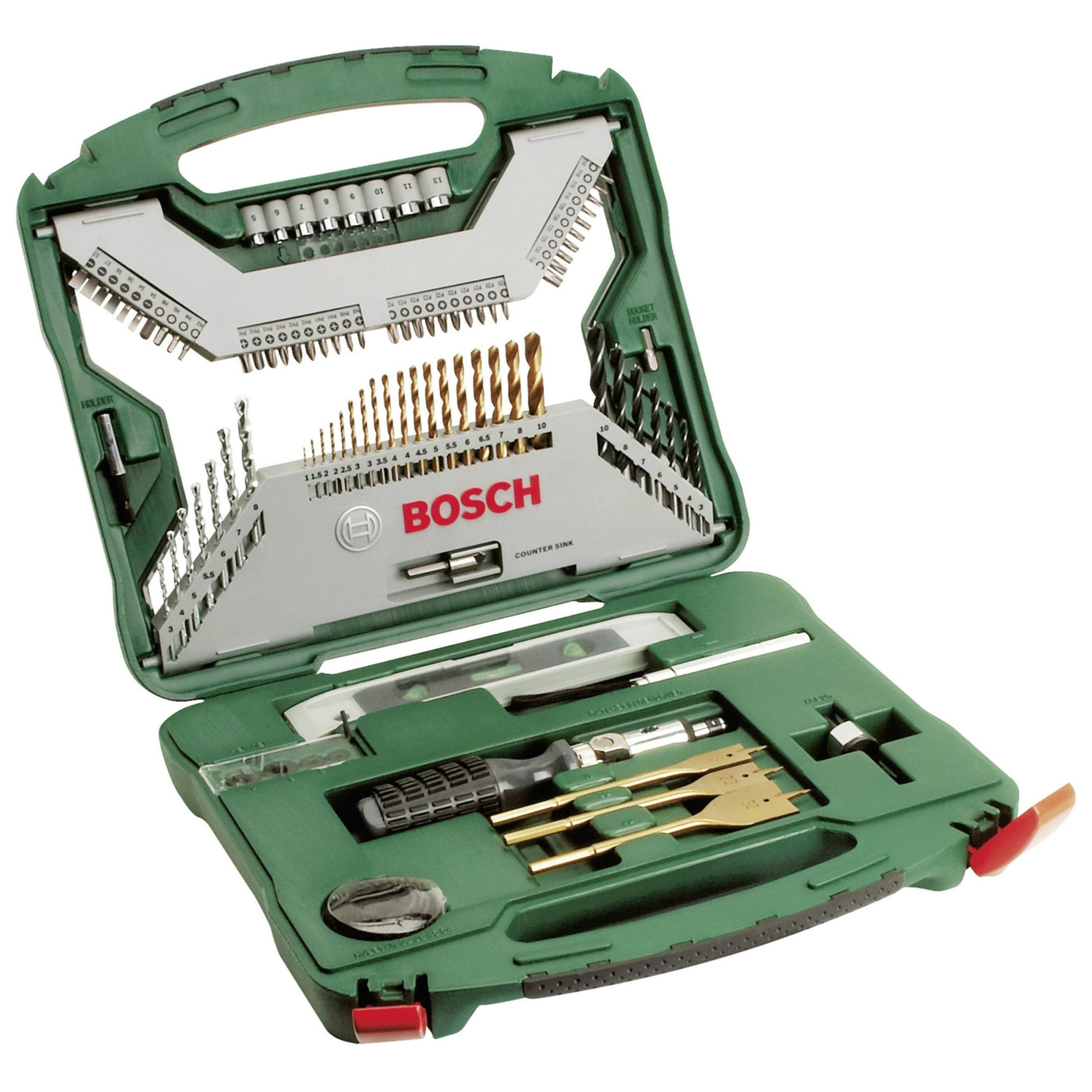 BOSCH Bit-Set - X-Line Titanium - 100-teilig