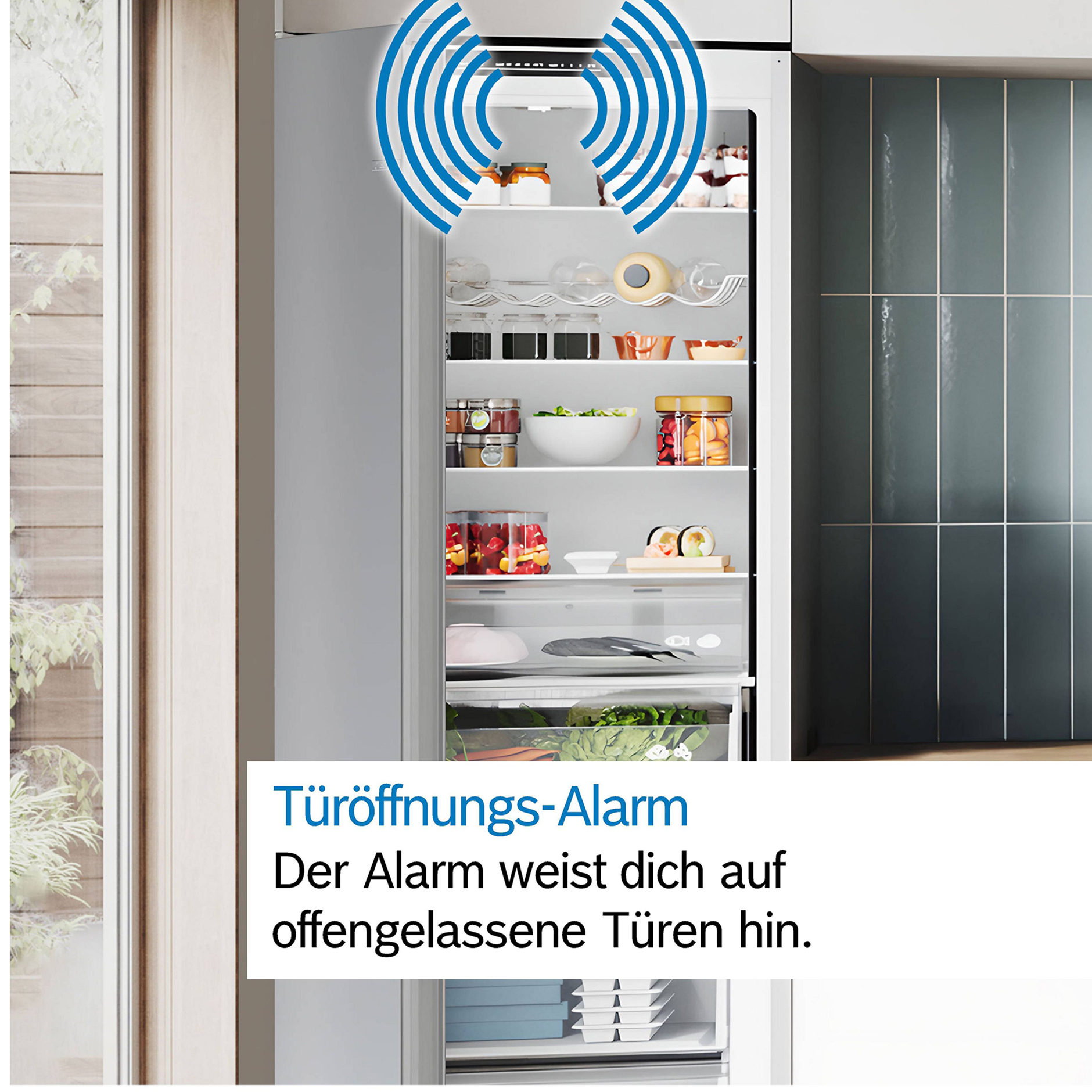 BOSCH Stand-Gefrierschrank GSN36VLDG - Metall-Optik - D
