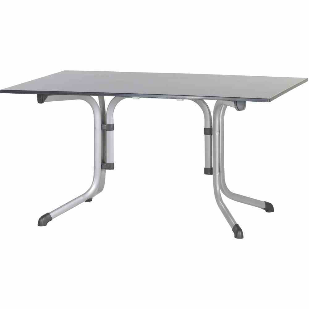 Boulevard-Klapptisch - graphit-anthrazit - 140x90 cm